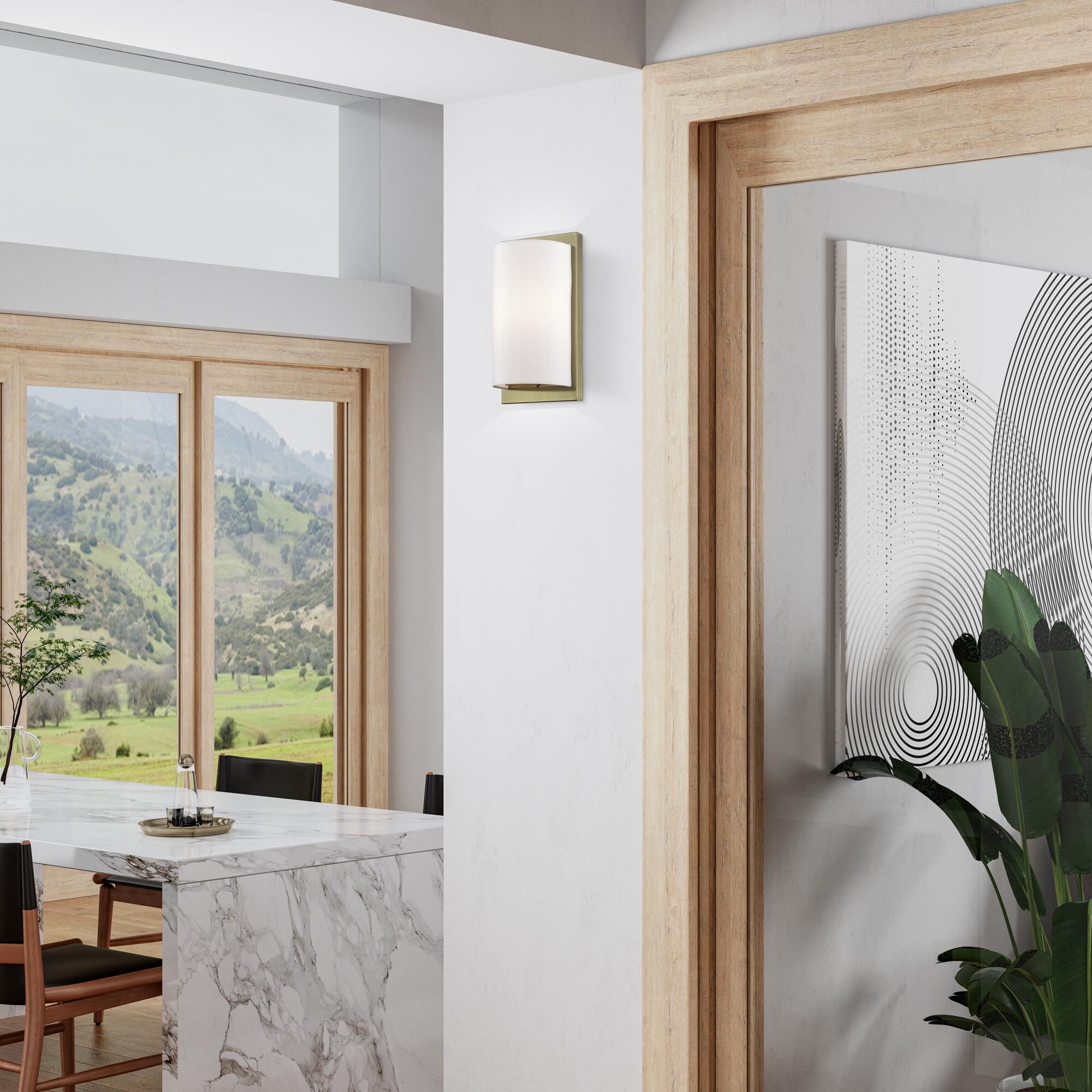 Brenton 6 Inch Wall Sconce by Livex Lighting