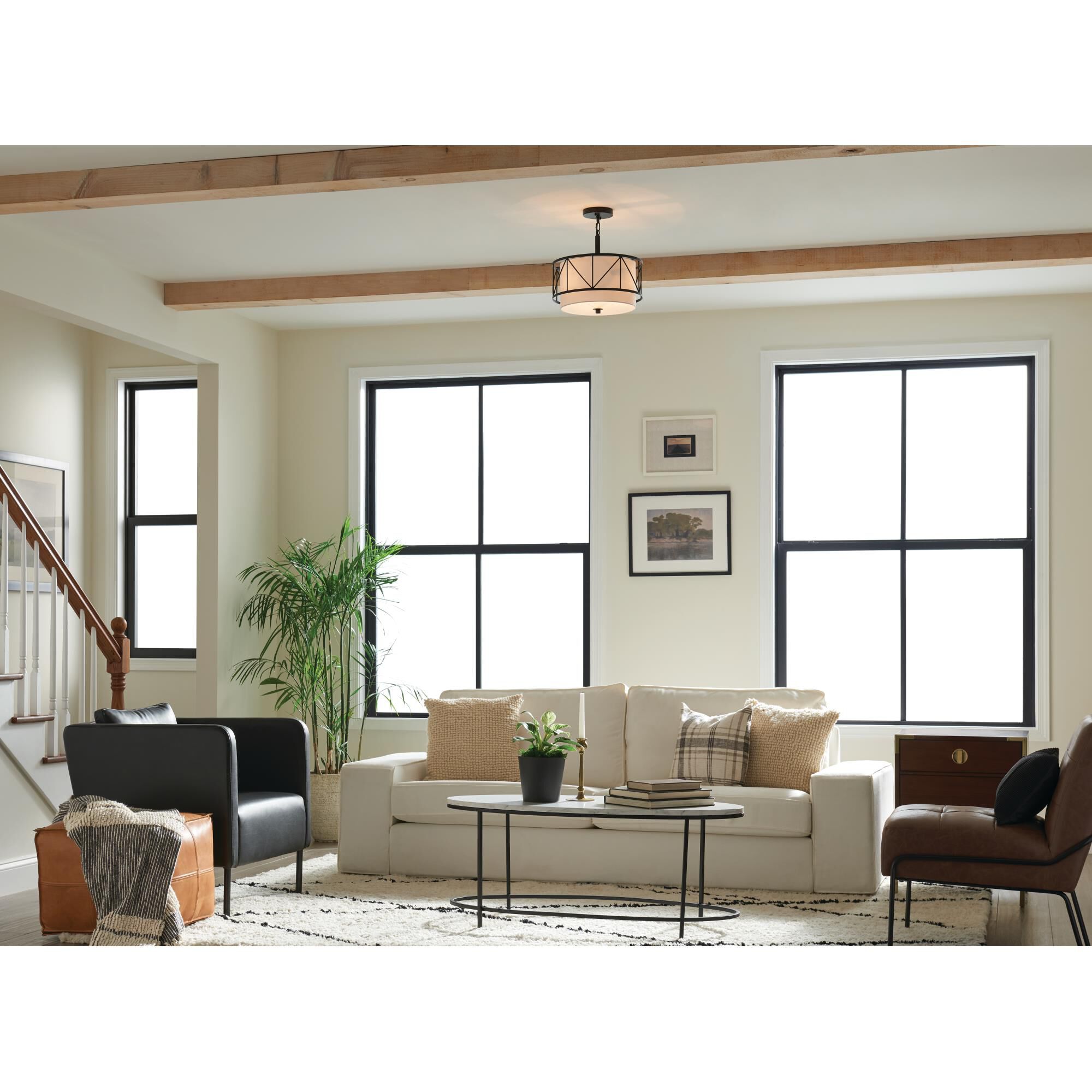 Shown in Black finish