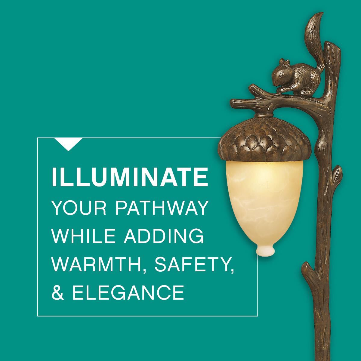 Squirrel 25 Inch Decorative Pathway Light | Capitol Lighting