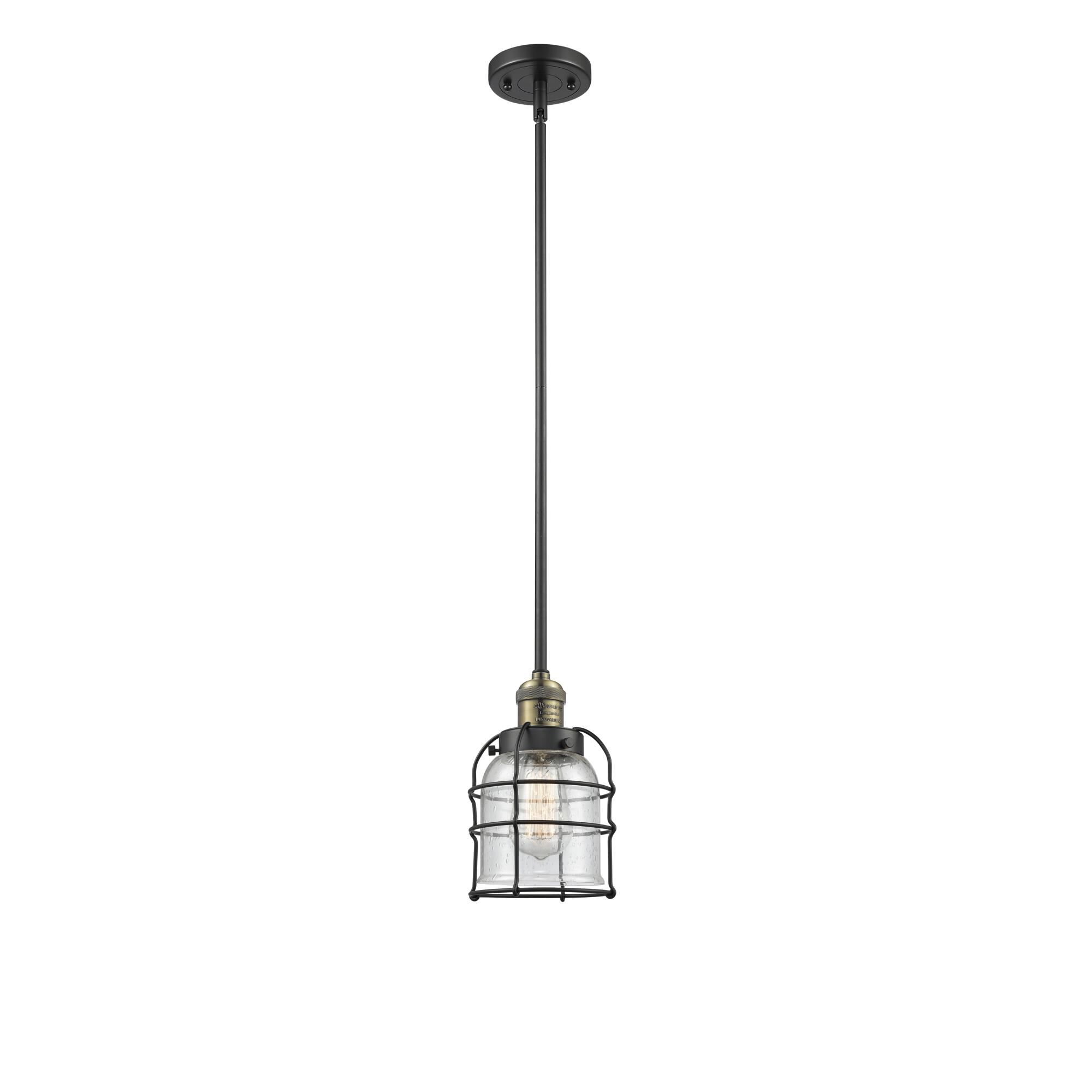 Innovations Lighting Bruno Marashlian Small Bell Cage 6 Inch Mini Pendant