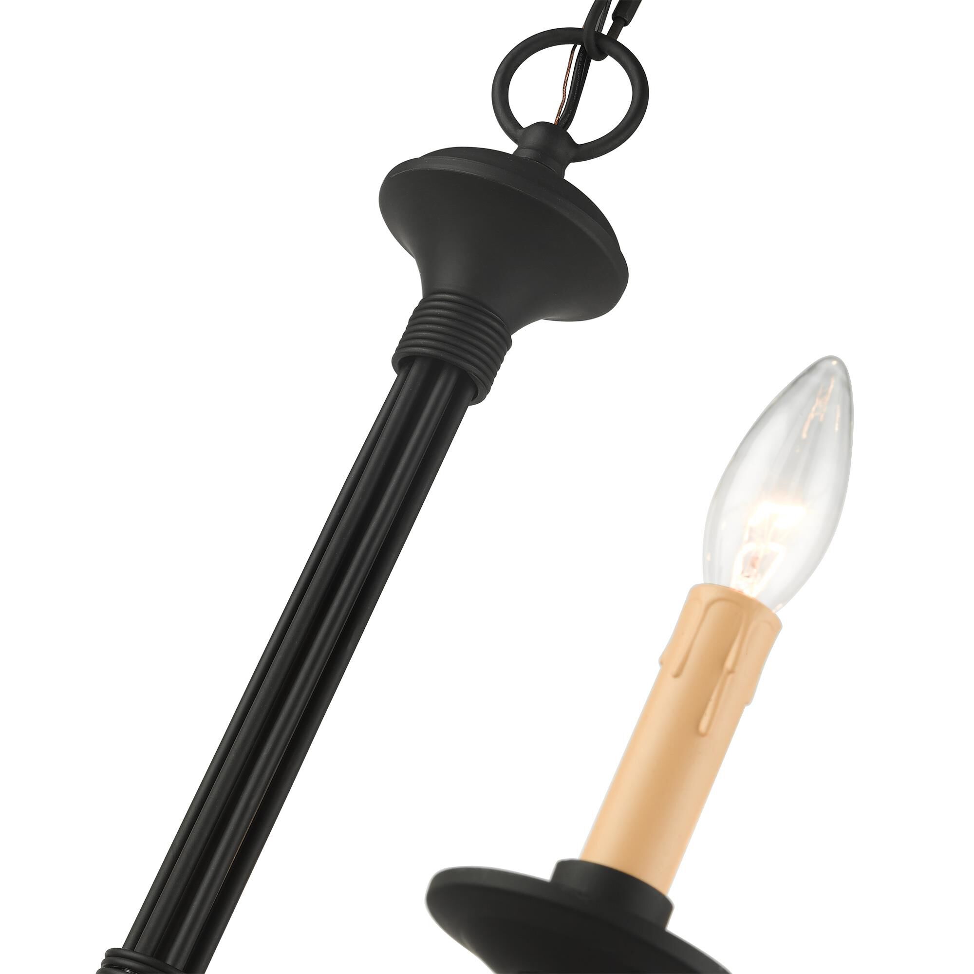 Heritage 26 Inch 6 Light Chandelier by Livex Lighting