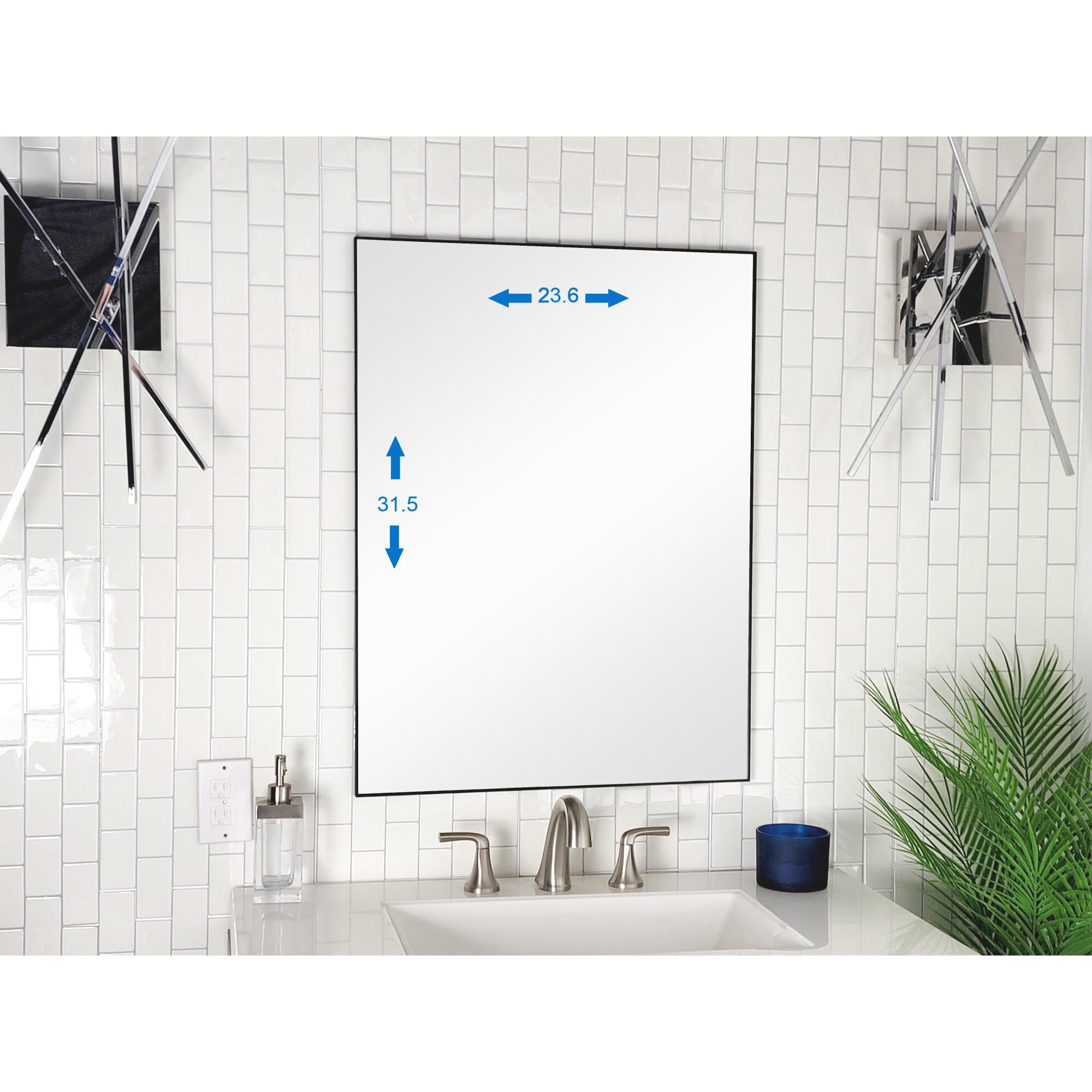 En Passant Bathroom Mirror by Decor Wonderland