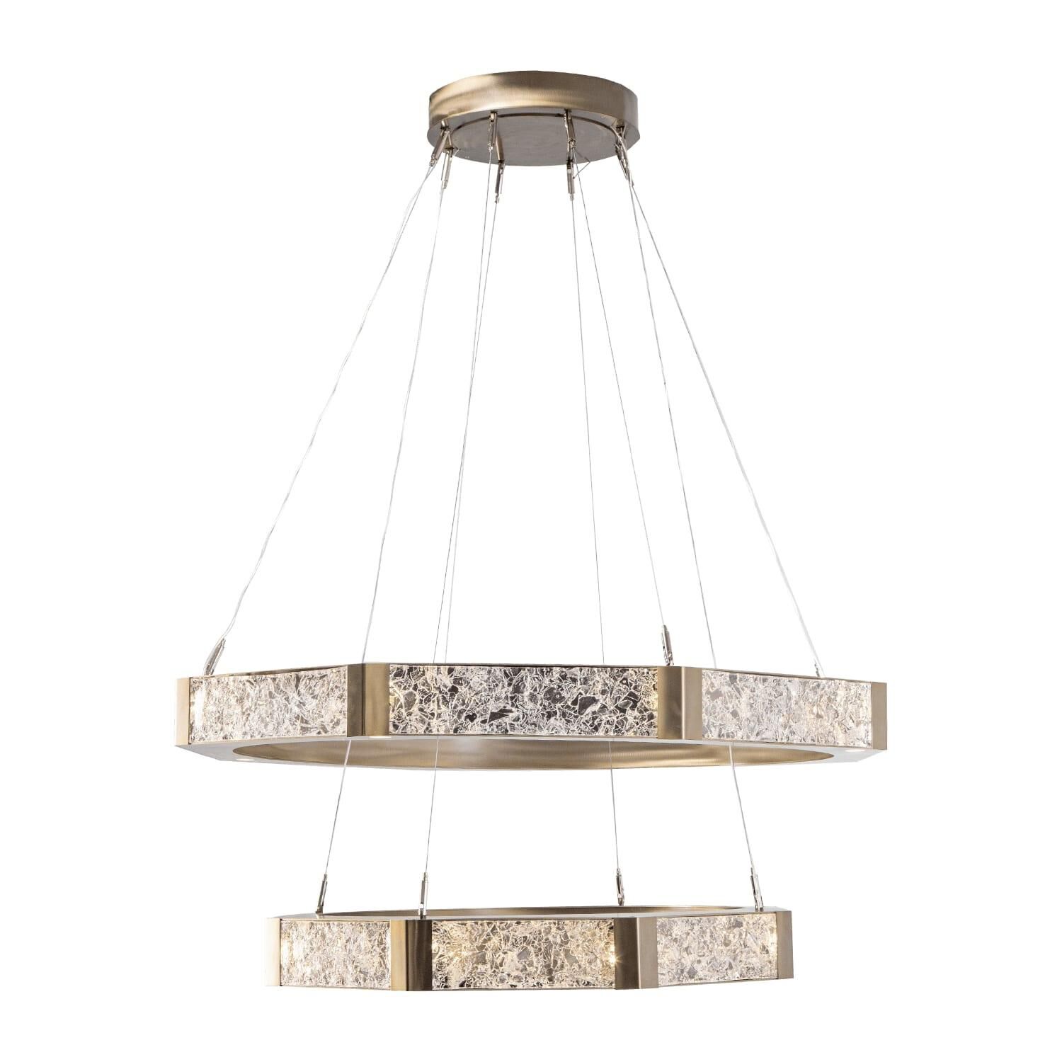 Shown in Heritage Brass finish