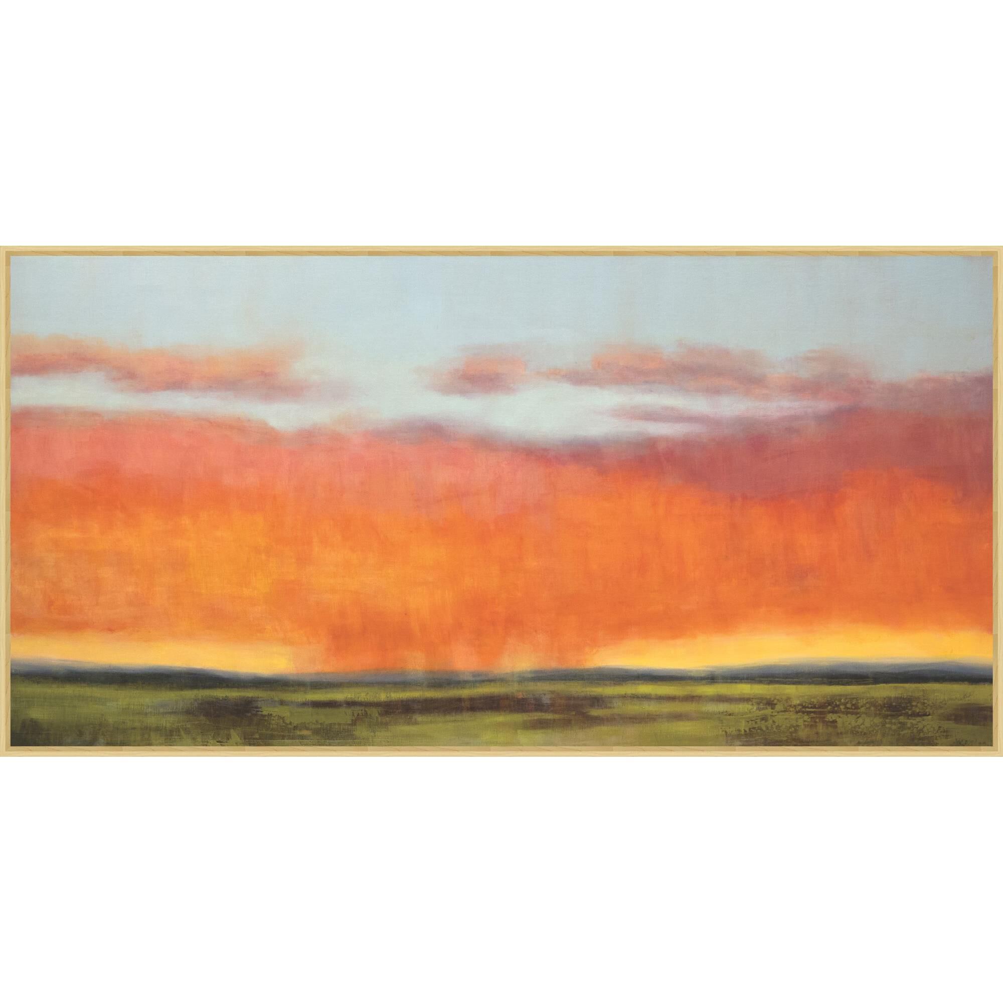 Whitney Ridgeway Apricot Print by LEVEL57