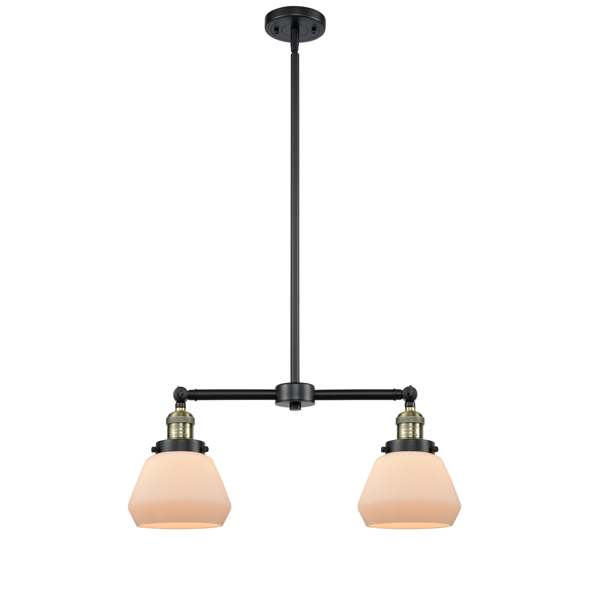 Bruno Marashlian Fulton 21 Inch 2 Light Mini Chandelier by Innovations Lighting
