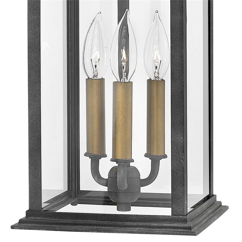 Adair 23 Inch Tall 3 Light Outdoor Hanging Lantern by Hinkley Lighting