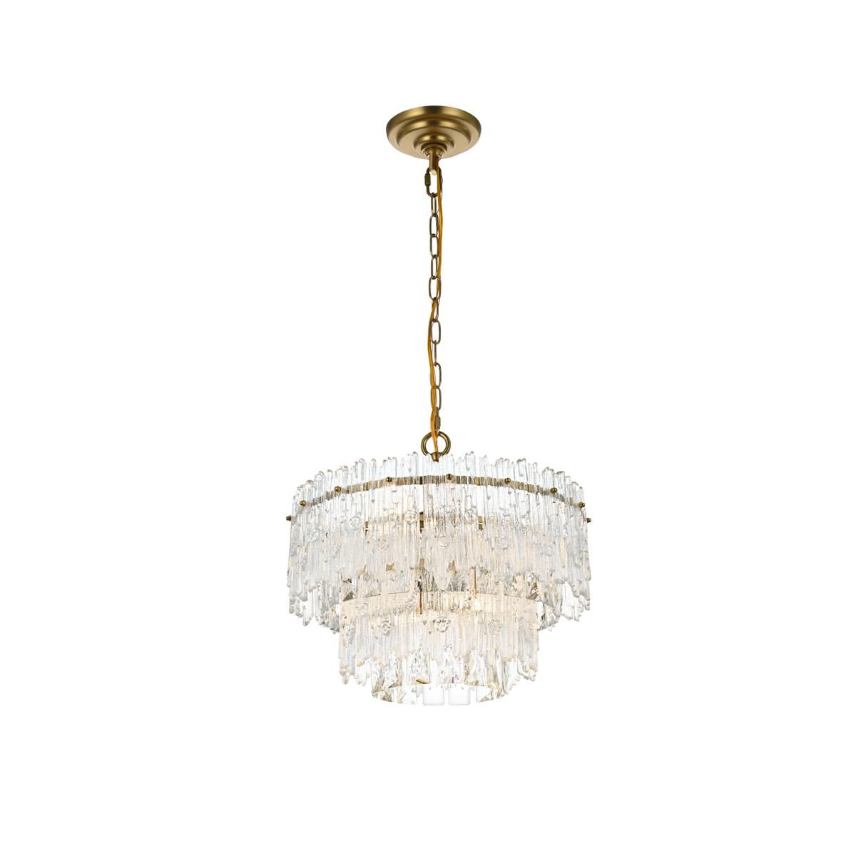 Emilia 15 Inch Large Pendant by Elegant Lighting