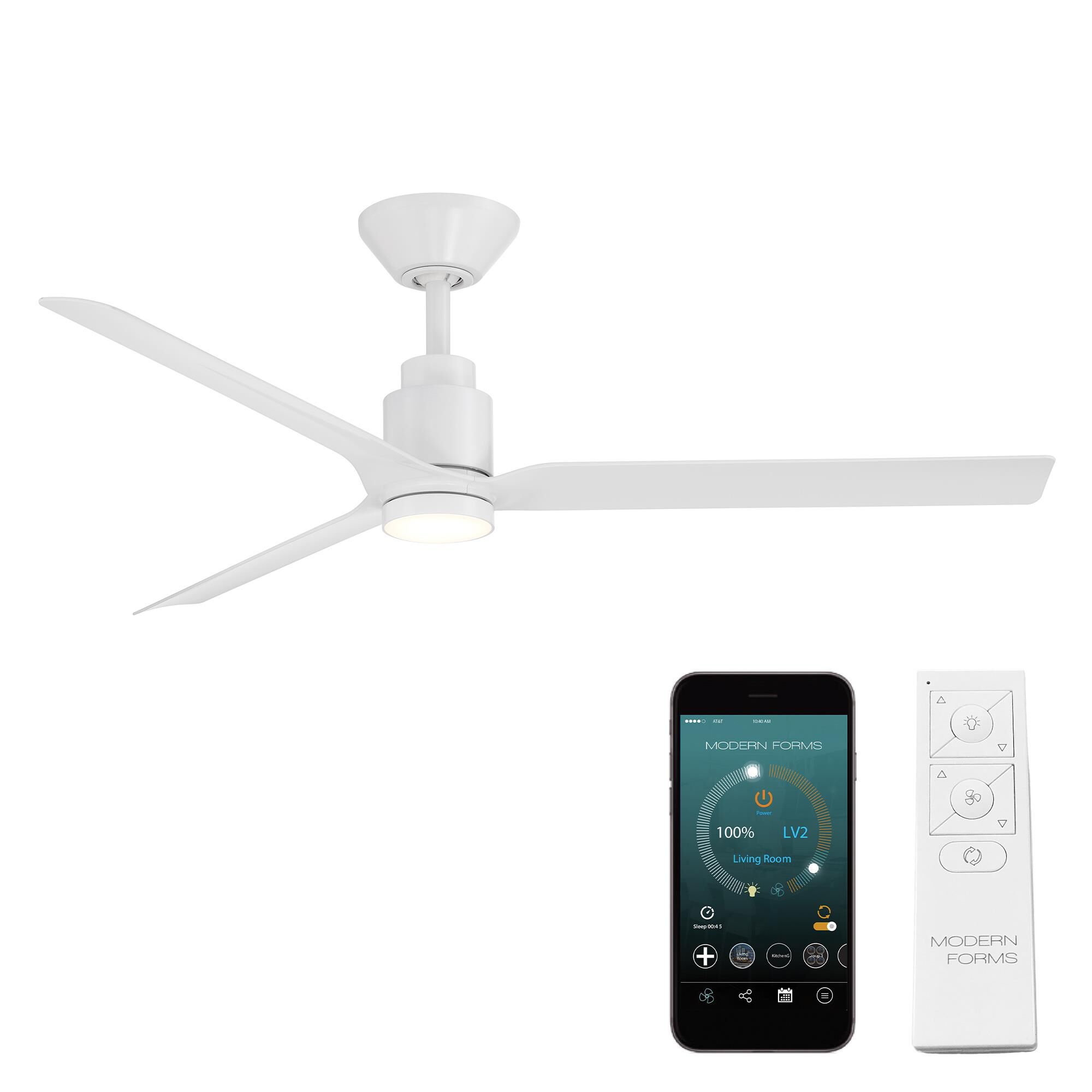 Shown in Matte White finish