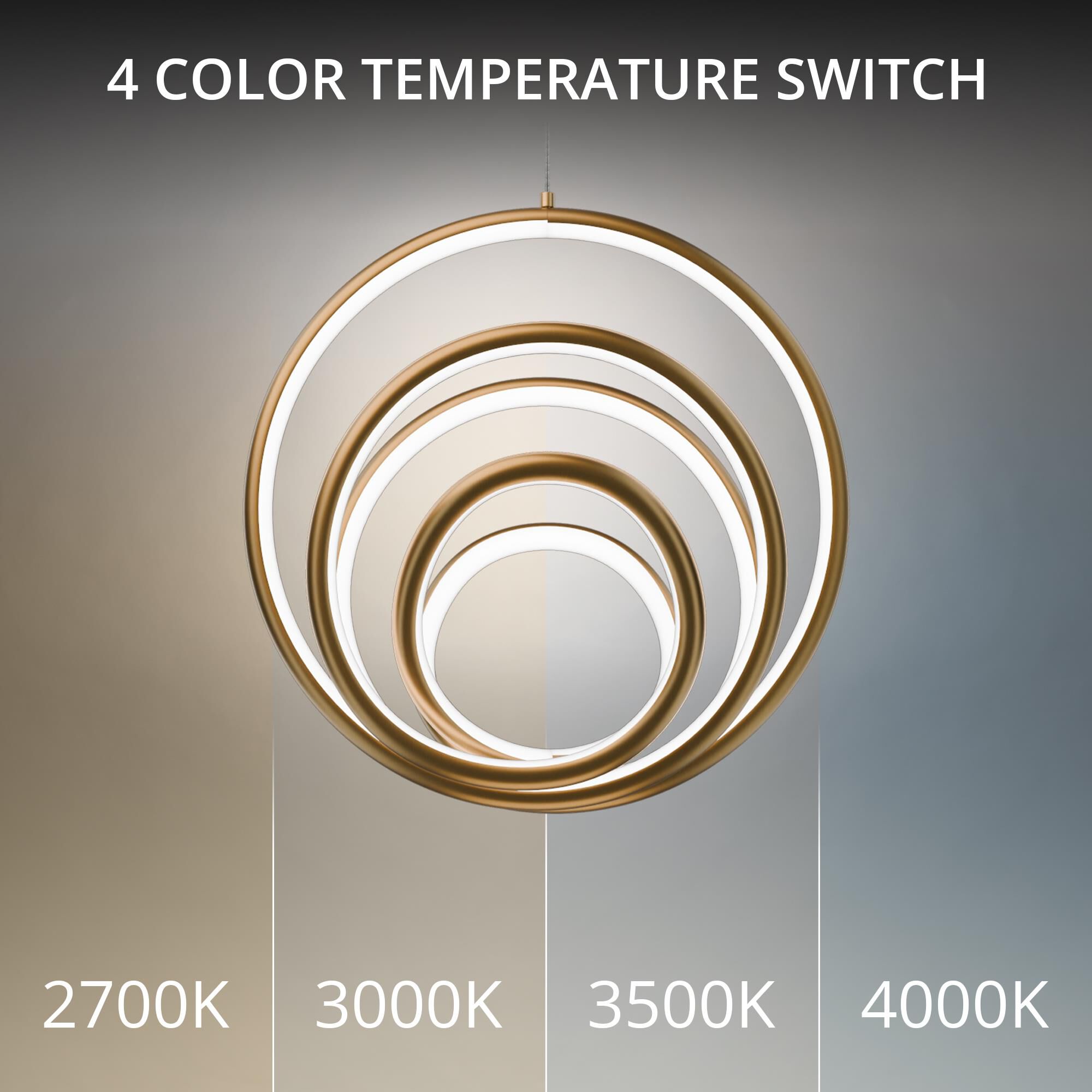 Hoopla 8 Inch Mini Pendant by dweLED