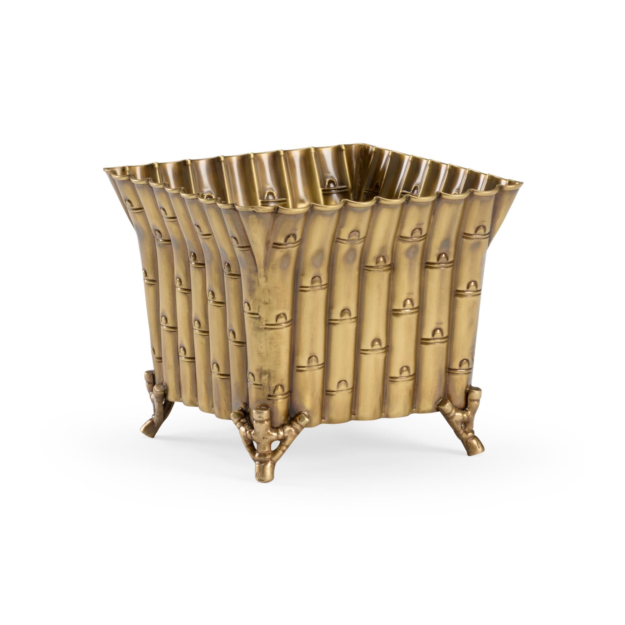 Square Bamboo Planter by Wildwood