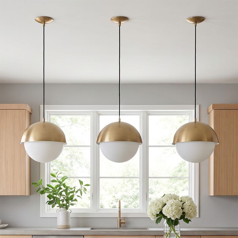 Drew & Jonathan Hyde 12 Inch Mini Pendant by Visual Comfort Studio