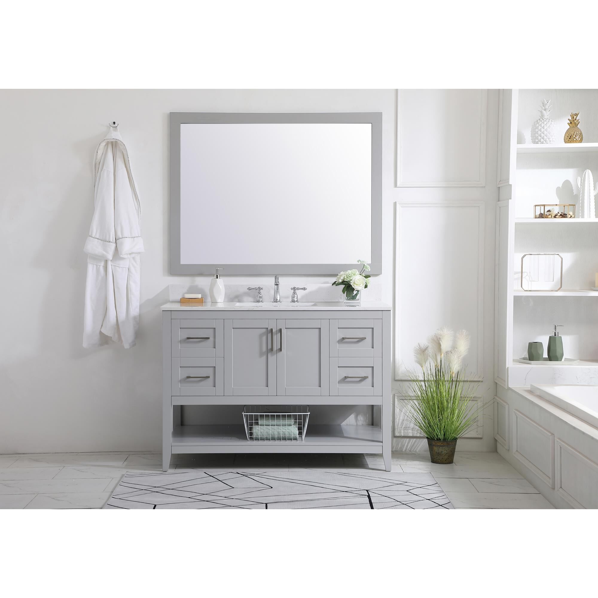 Aubrey Bath Vanity by Elegant Decor