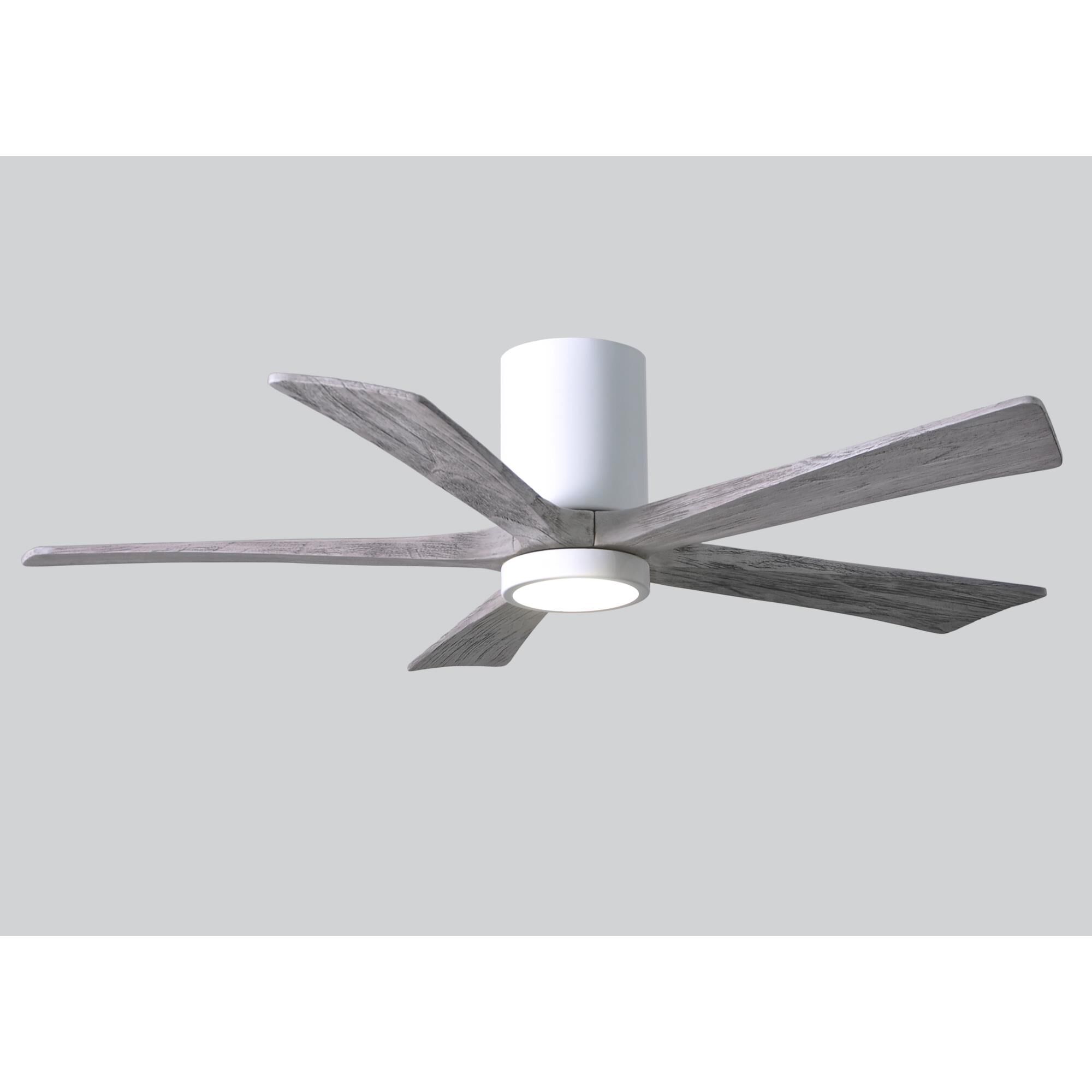 Irene 52 Inch Flush Mount Fan with Light Kit by Matthews Fan Company