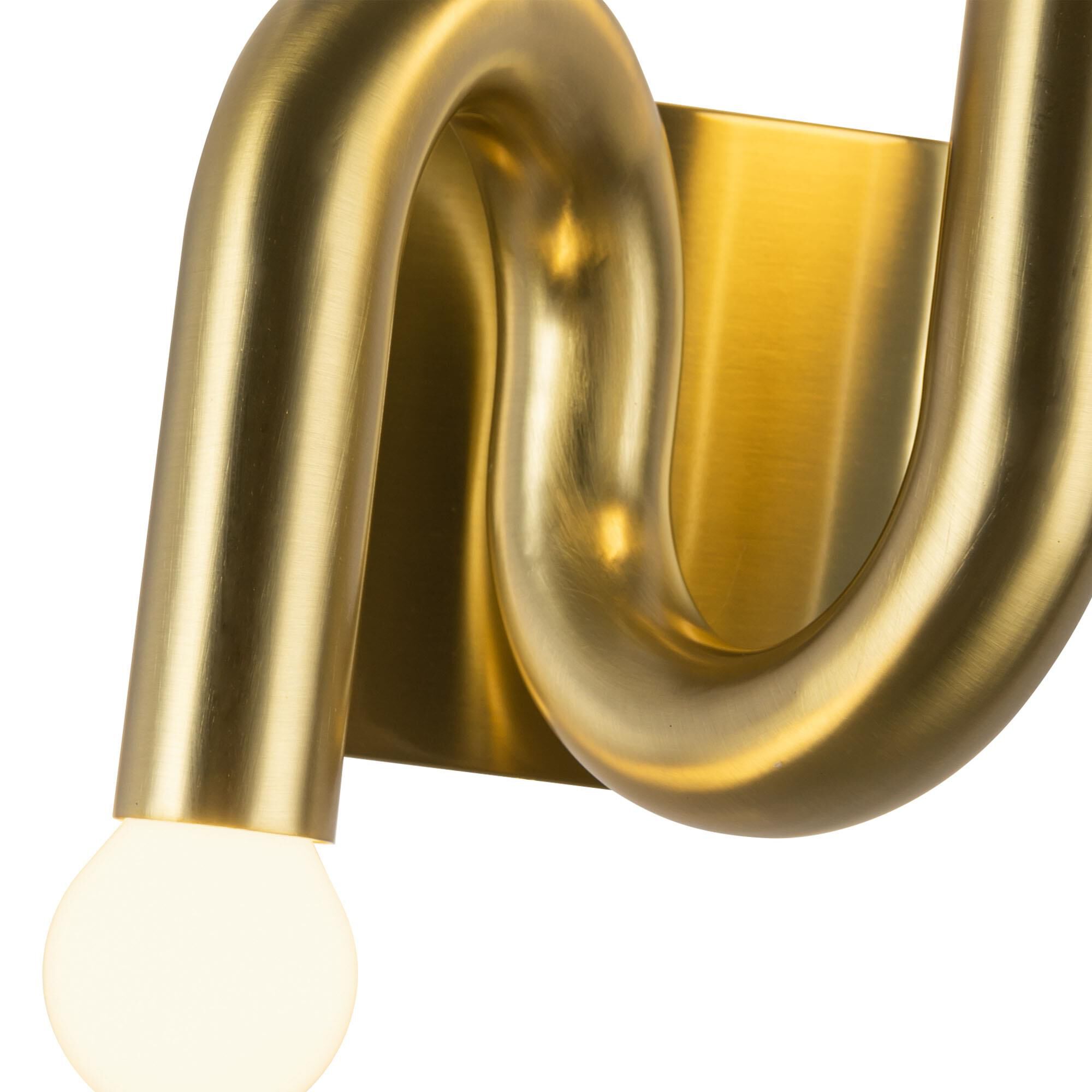 Shown in Brushed Gold finish