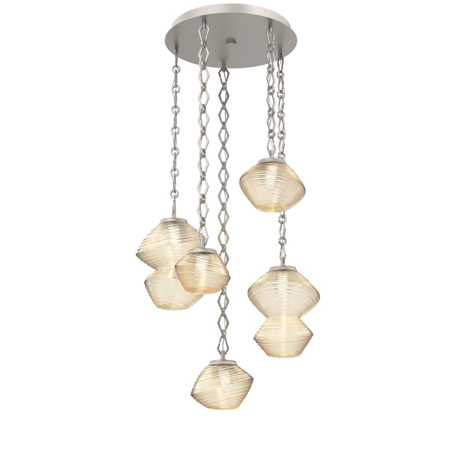Levi Wilson Mesa 23 Inch Multi Light Pendant by Hammerton Studio