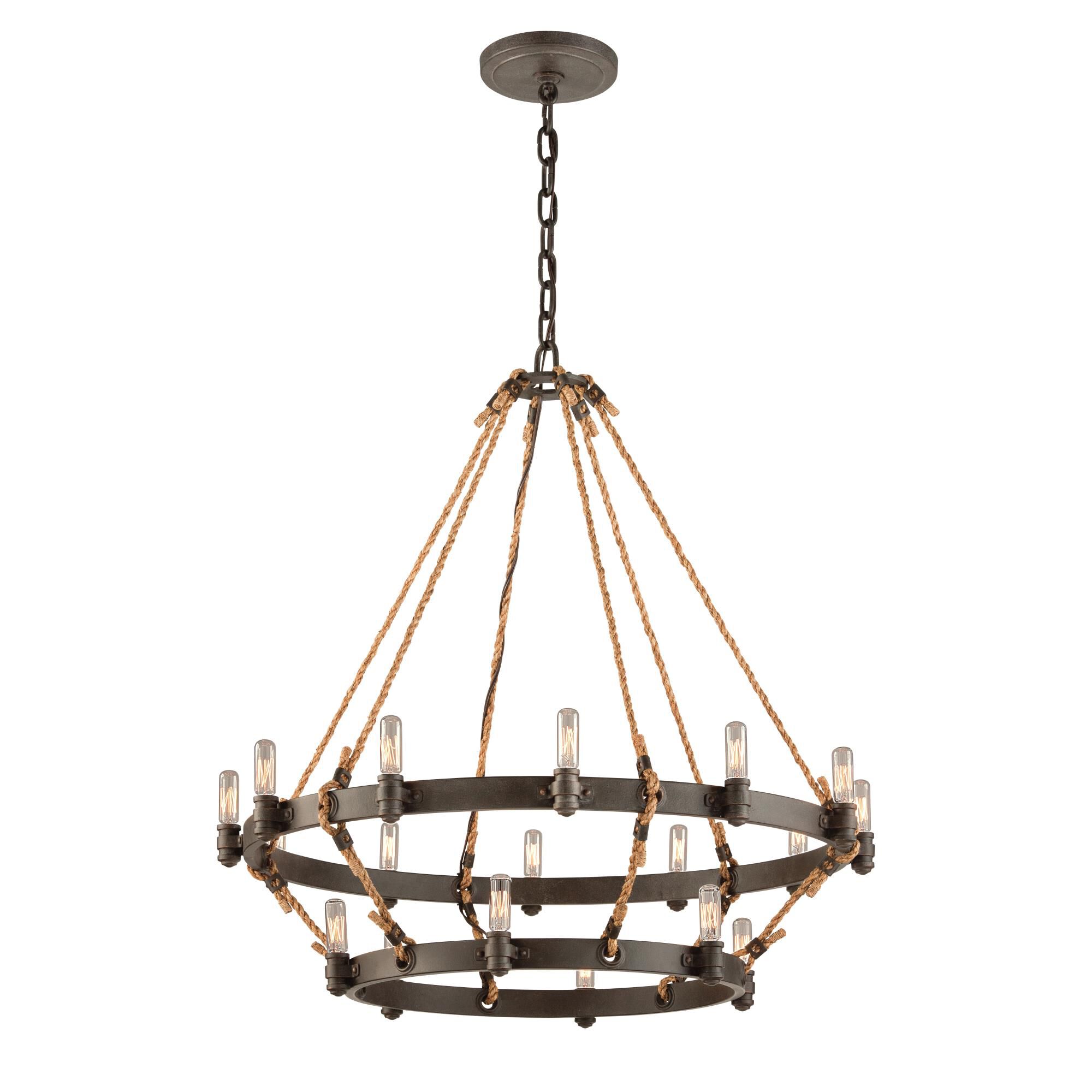 Pike Place 32 Inch Chandelier by Troy Lighting