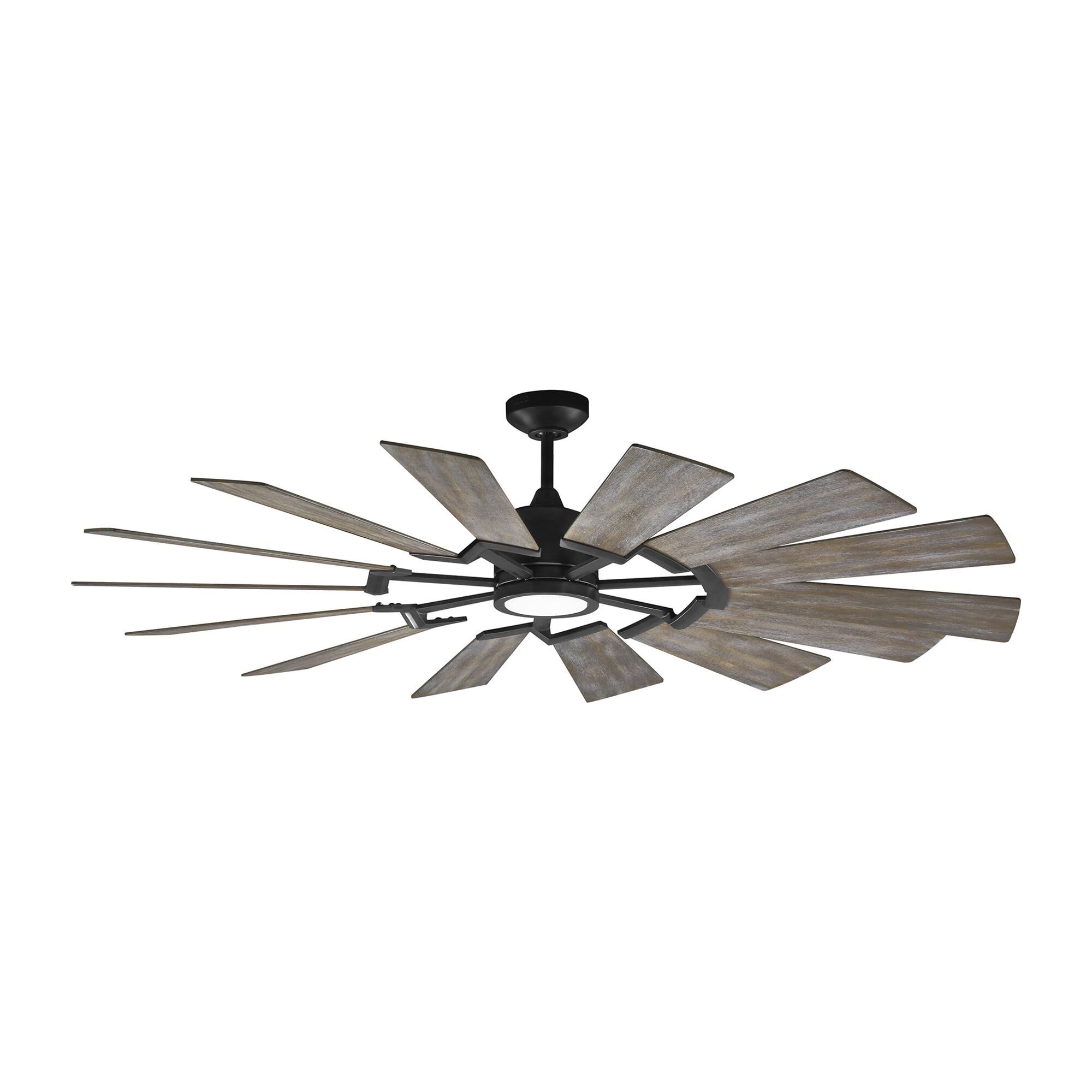 Prairie 62 Inch Ceiling Fan with Light Kit,