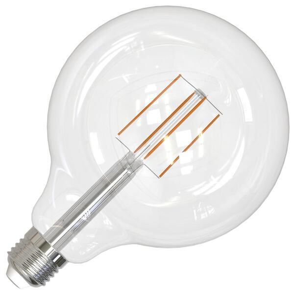 Dimmable 8.50 Watt 3000K G40 LED Light Bulb by Bulbrite