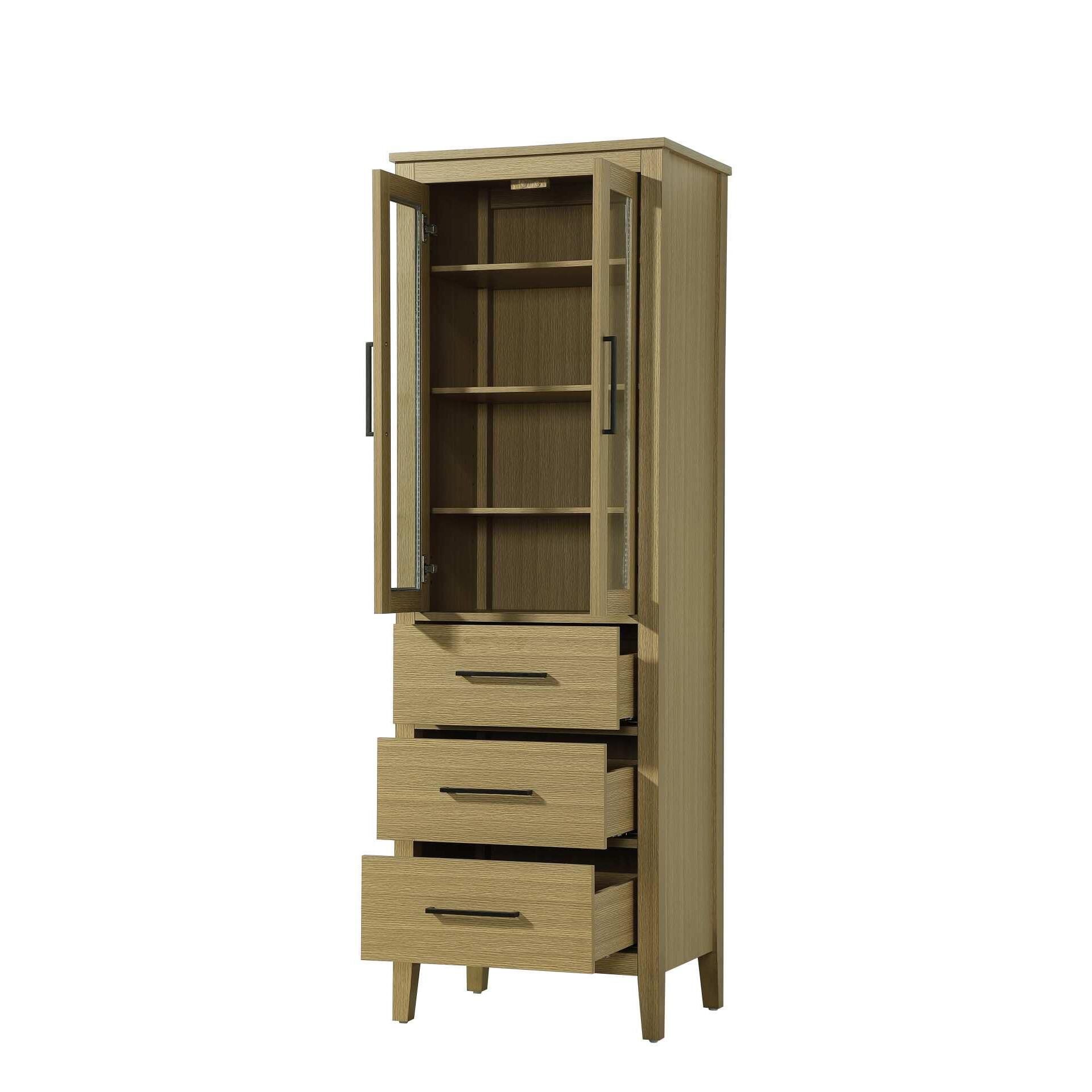 Millie 72 Inch Storage Cabinet by Elegant Decor