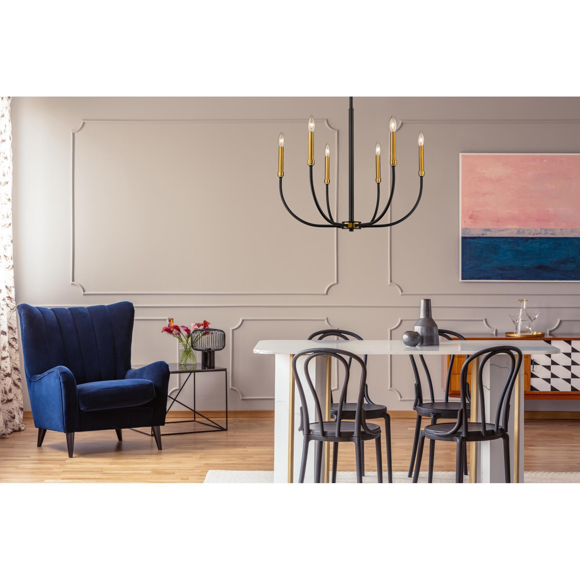 Haylie 26 Inch 6 Light Chandelier by Z-Lite