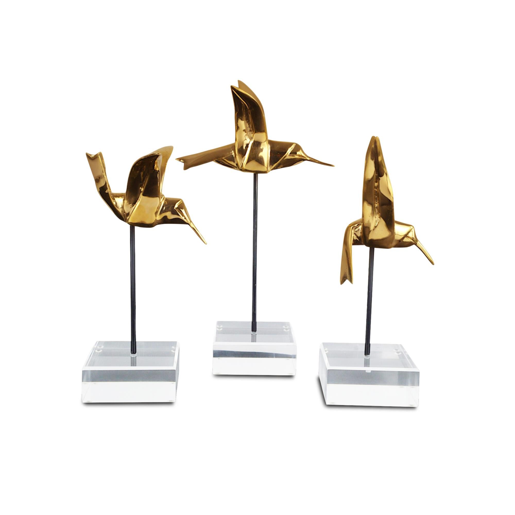 Gold Sculpture by Currey and Company