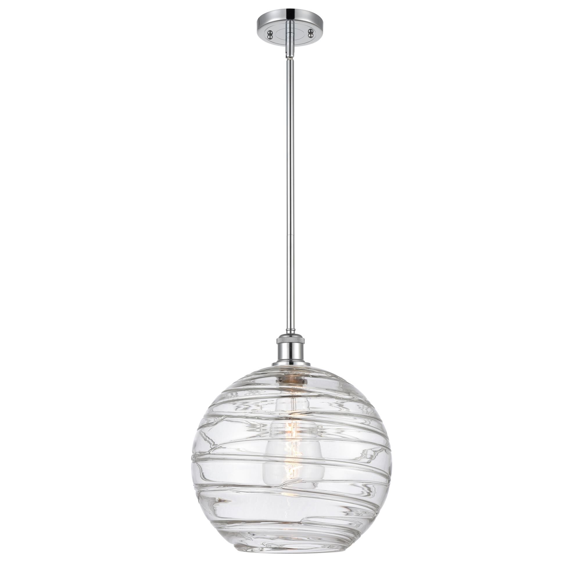 Bruno Marashlian Athens Deco Swirl 12 Inch Mini Pendant by Innovations Lighting