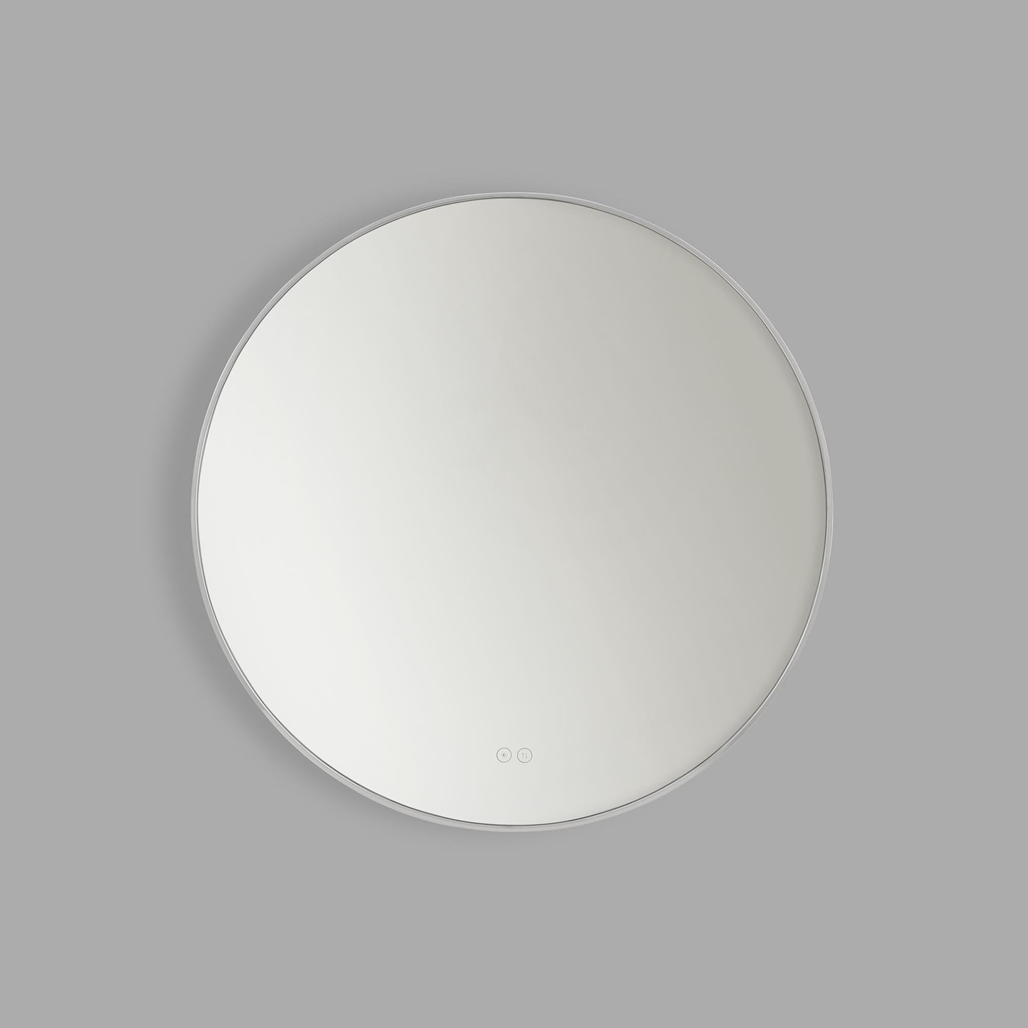 Shown in Chrome finish and Mirror Glass shade