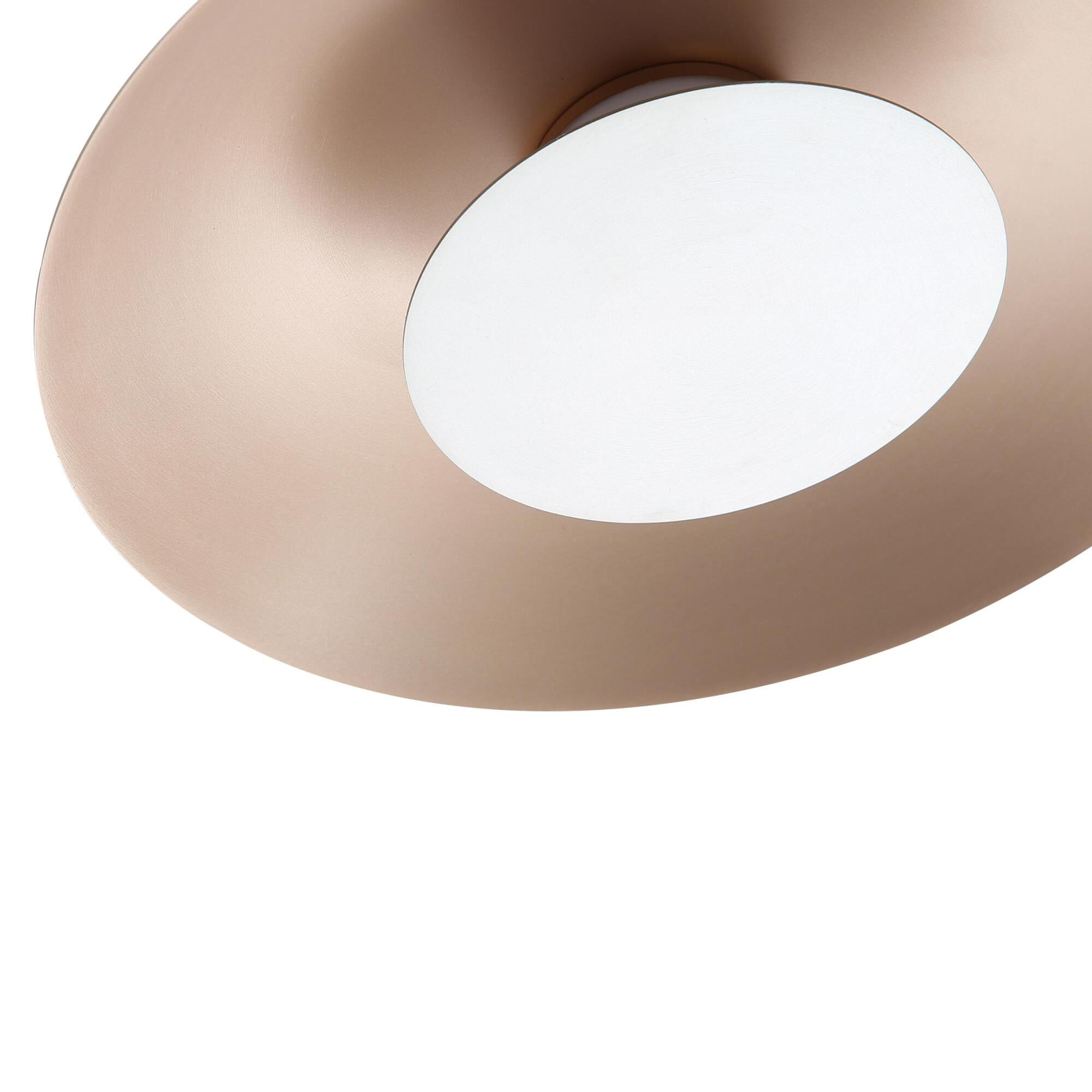 Shown in French Gold finish and Sand Nickel shade