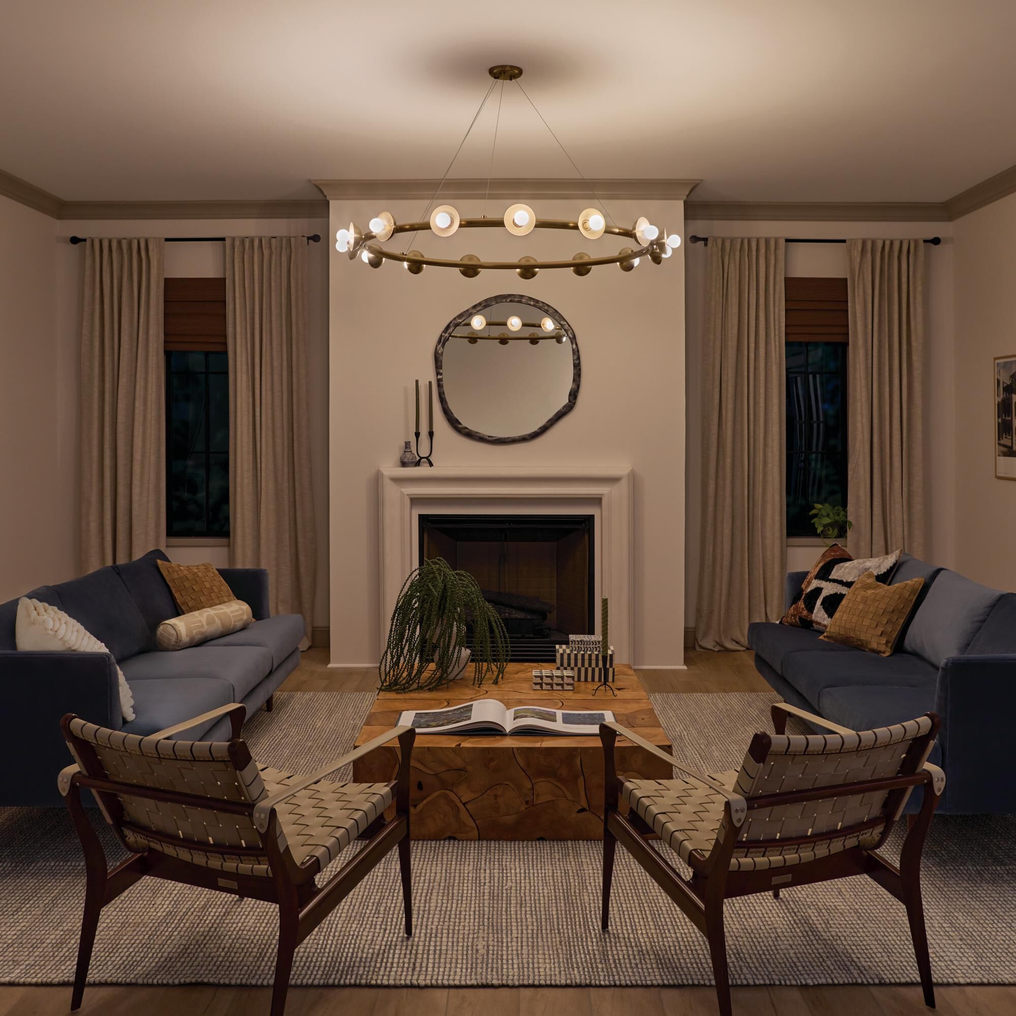 Palta 50 Inch 15 Light Chandelier by Kichler Lighting