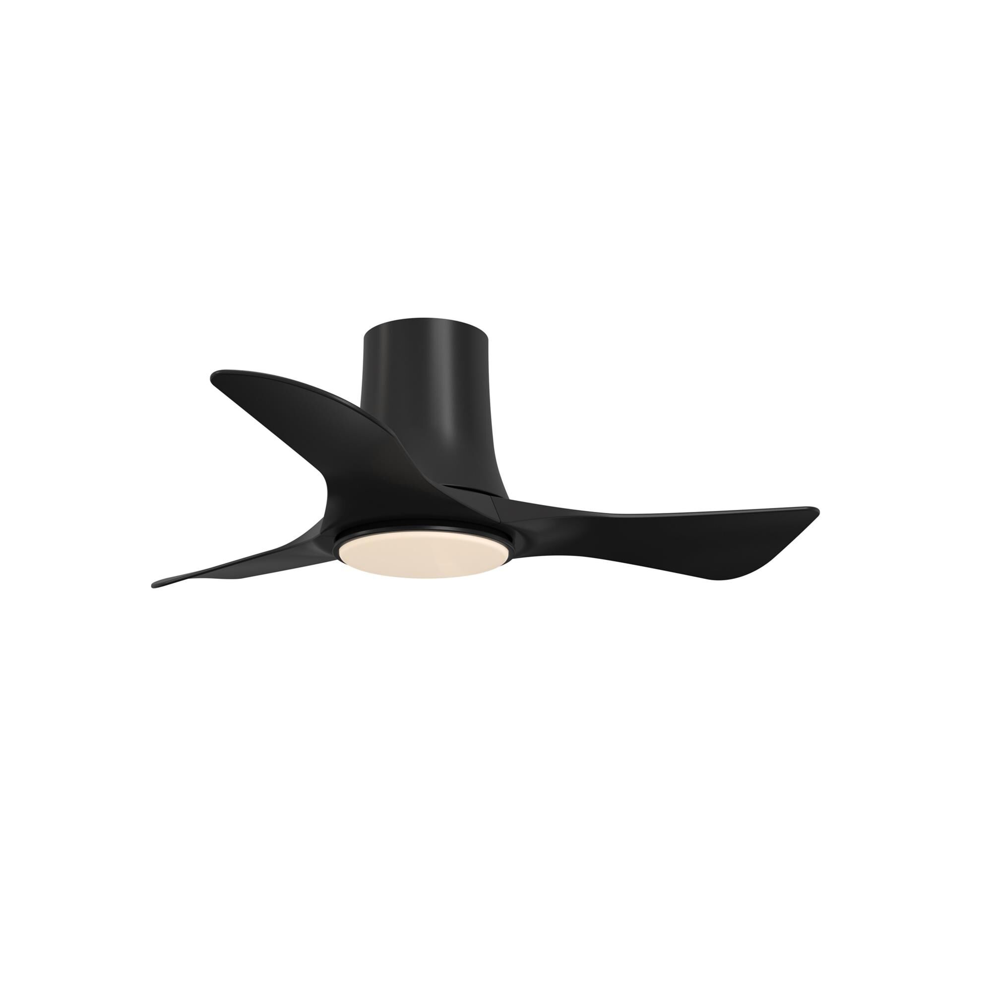 Corke 36 Inch Flush Mount Fan with Light Kit,