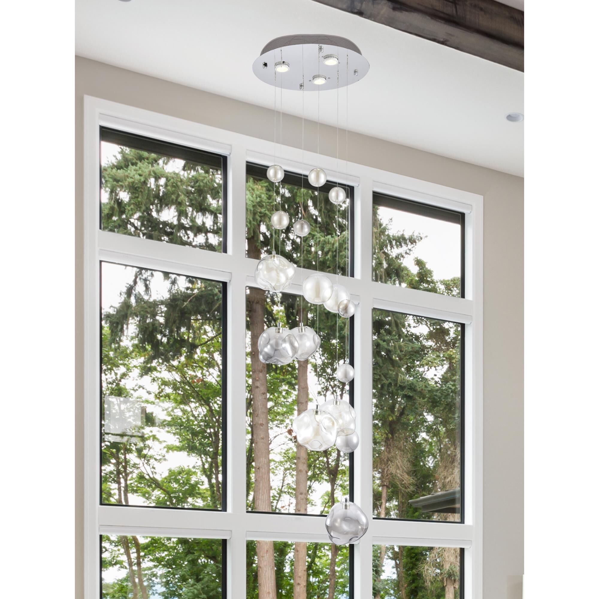 Sylas 15 Inch 4 Light Multi Light Pendant by Dale Tiffany