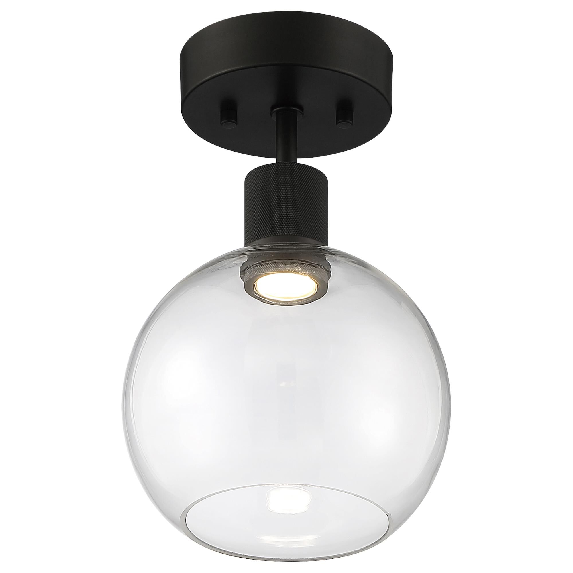 Port Nine 7 Inch 1 Light LED Semi Flush Mount by Access Lighting