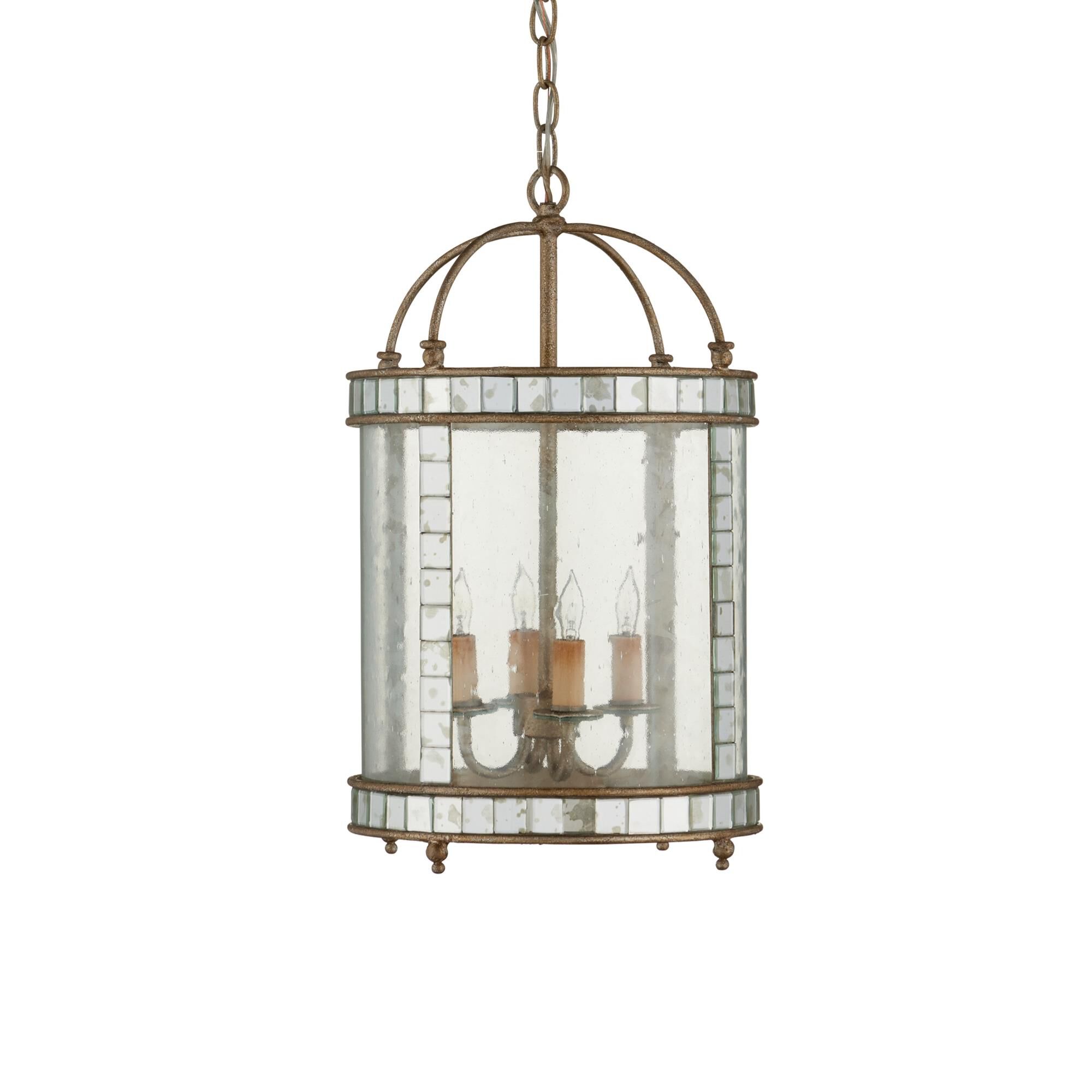 Corsica 13 Inch Cage Pendant by Currey and Company