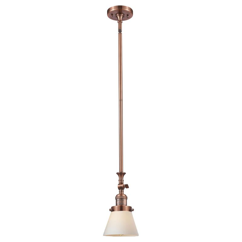 Bruno Marashlian Small Cone 6 Inch Mini Pendant by Innovations Lighting