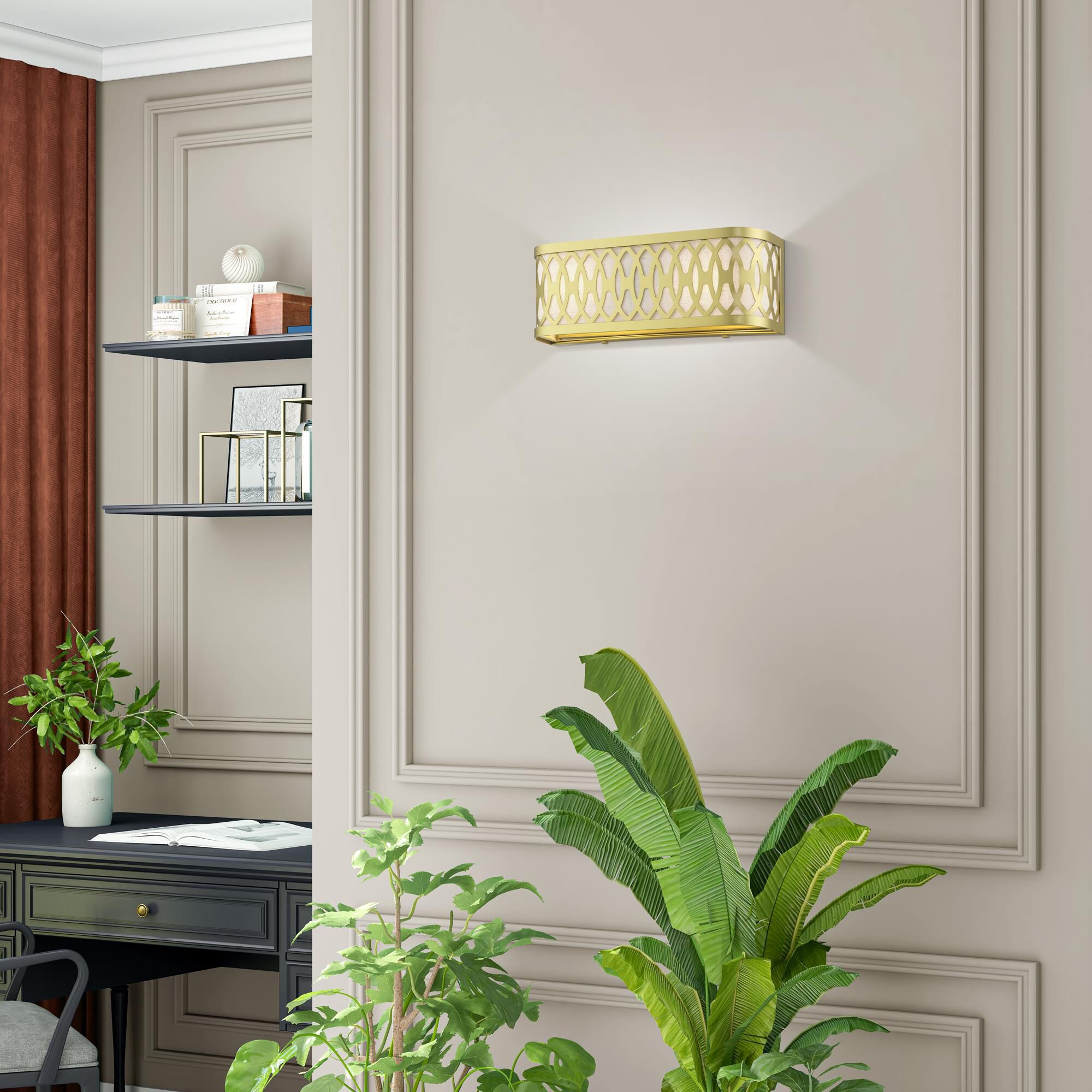 Vistaview 15 Inch Wall Sconce by Livex Lighting