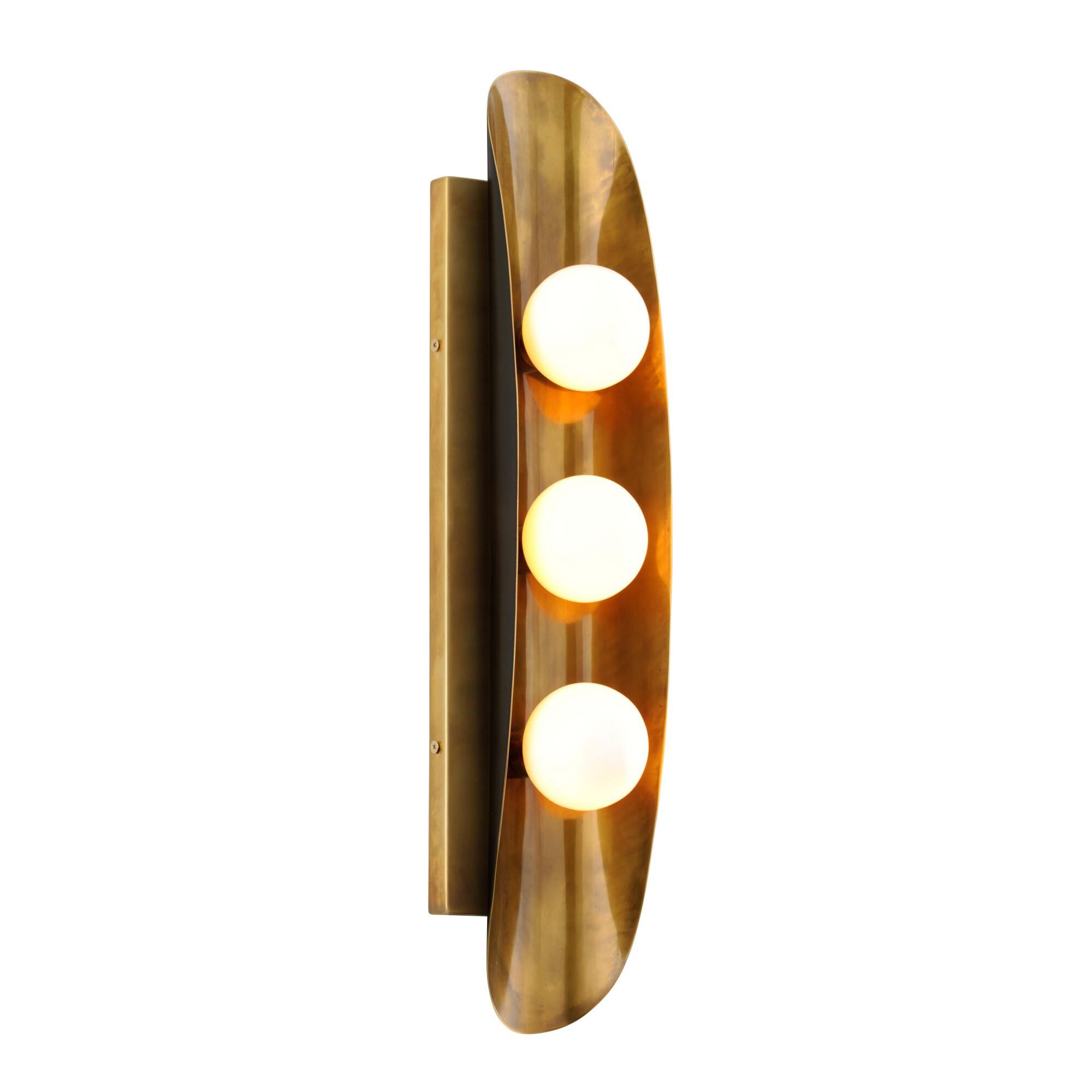Martyn Lawrence Bullard Hopper 4.75 Inch Wall Sconce by Corbett Lighting