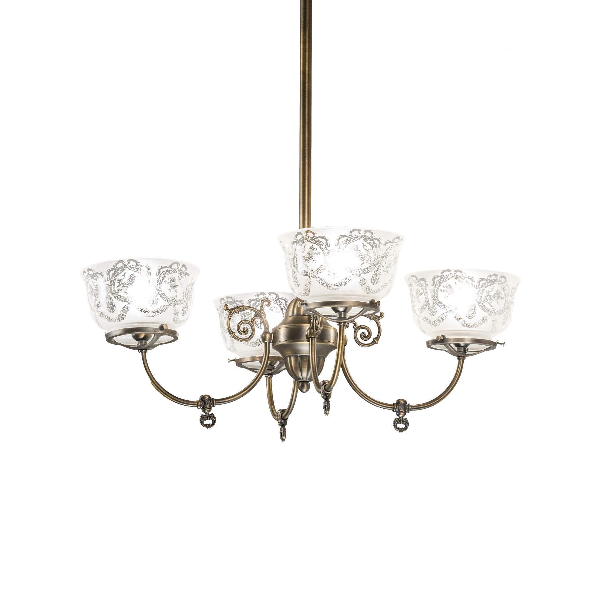 Revival 26 Inch 9 Light Chandelier by Meyda Lighting