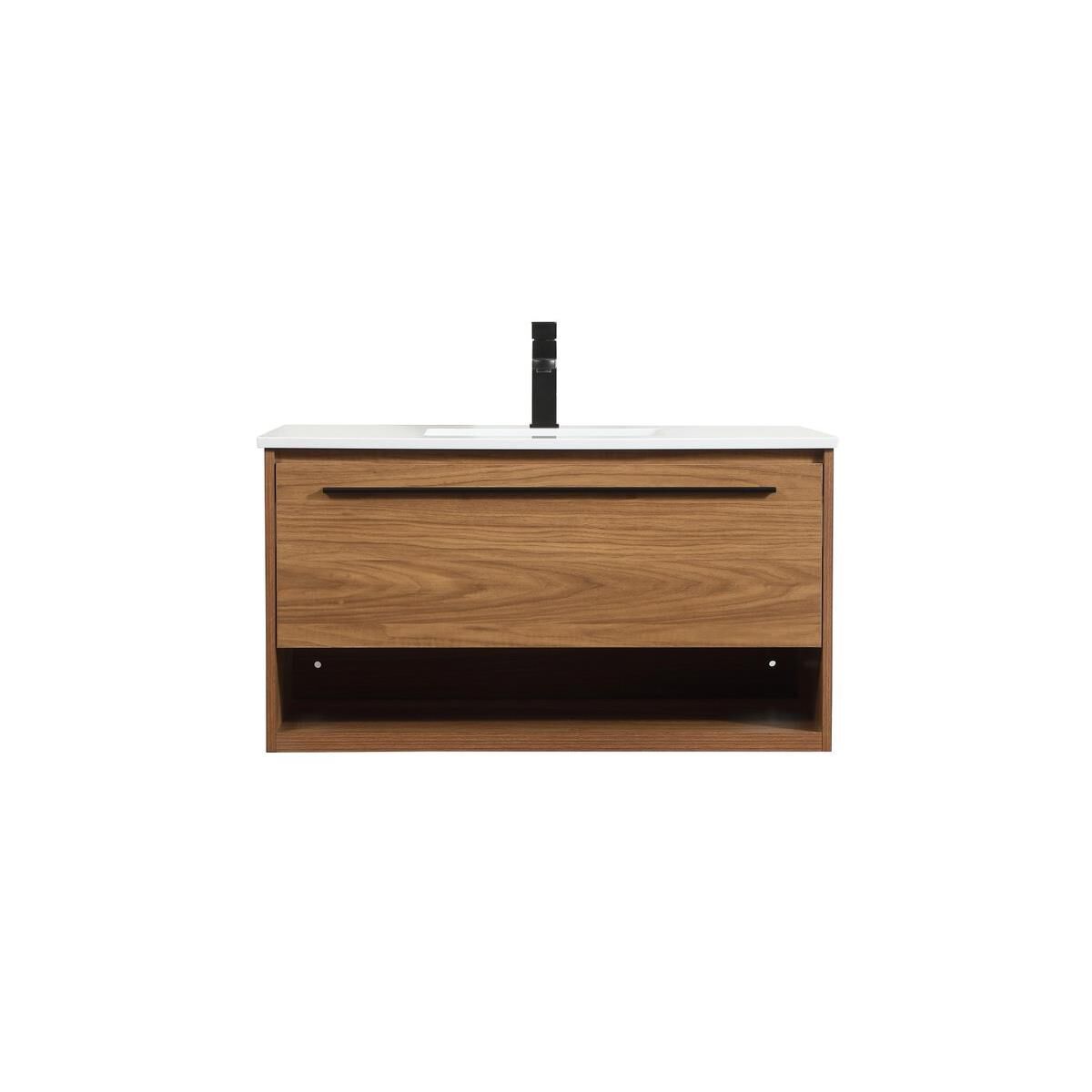 Shown in Walnut Brown finish