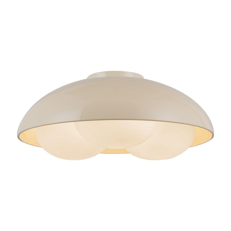 Robyn 16 Inch 3 Light Flush Mount by Alora Mood
