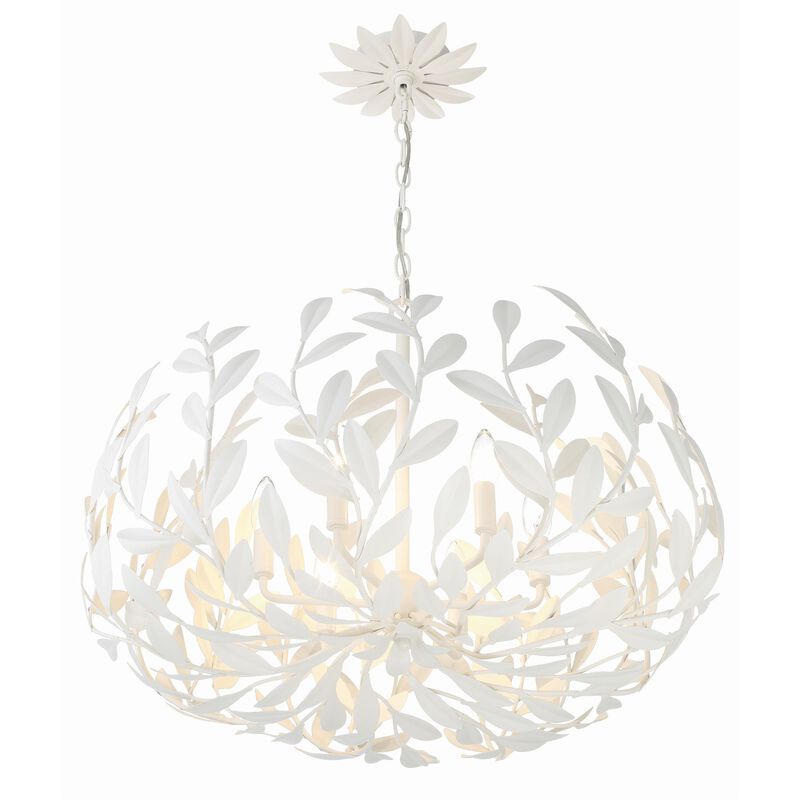 Broche 27 Inch Chandelier by Crystorama