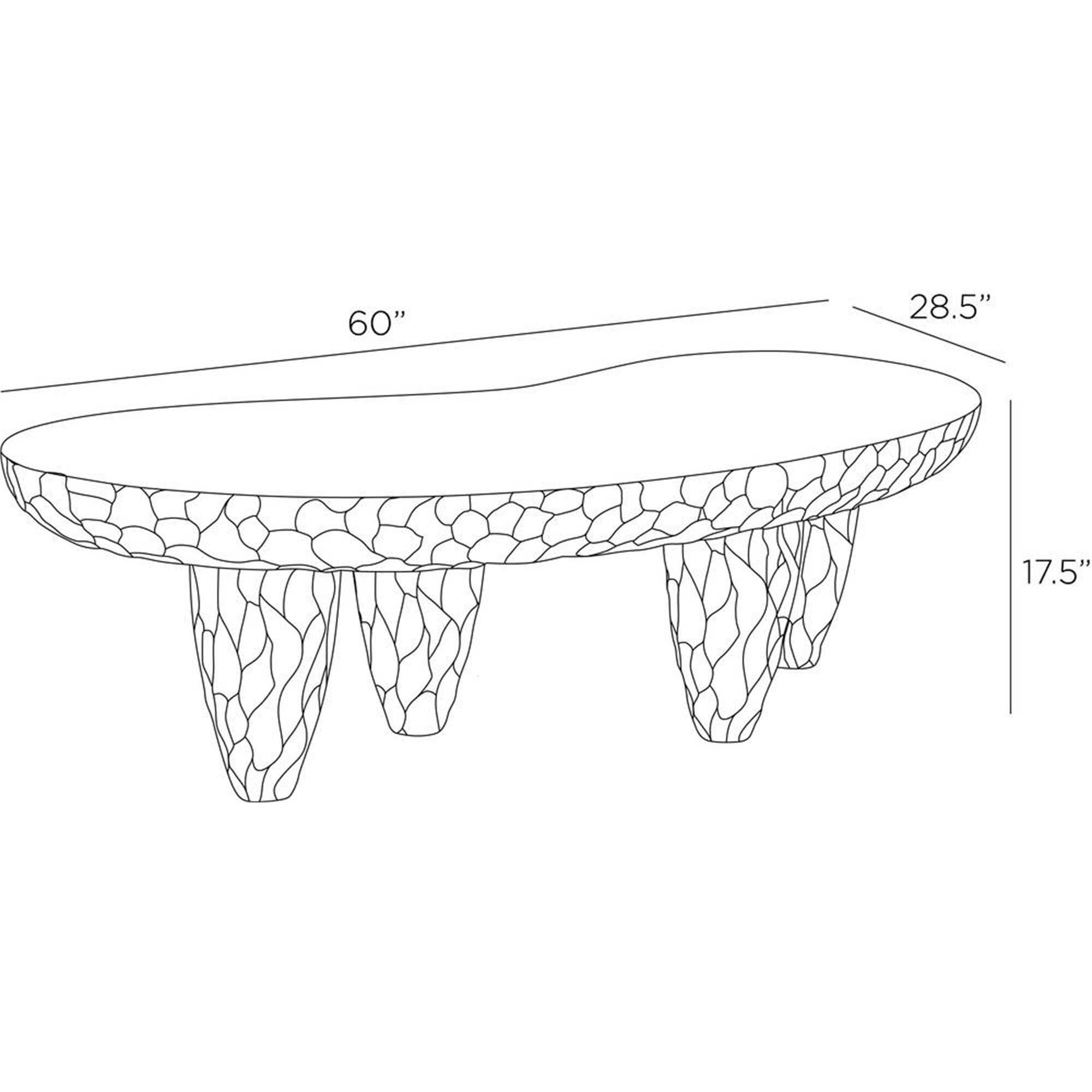 Cuzco 60 Inch Coffee Table by Arteriors Home