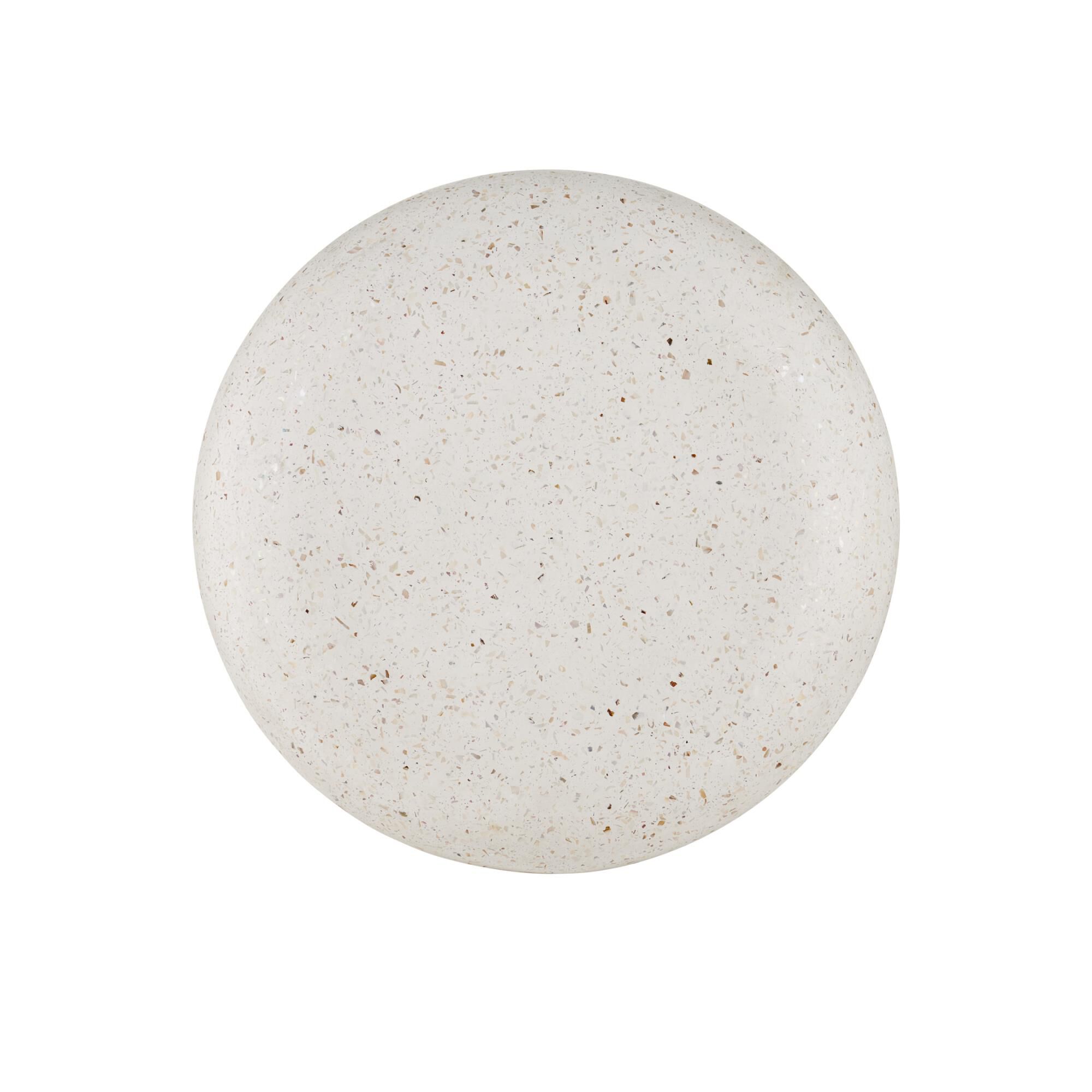 Shown in Ivory Terrazzo finish