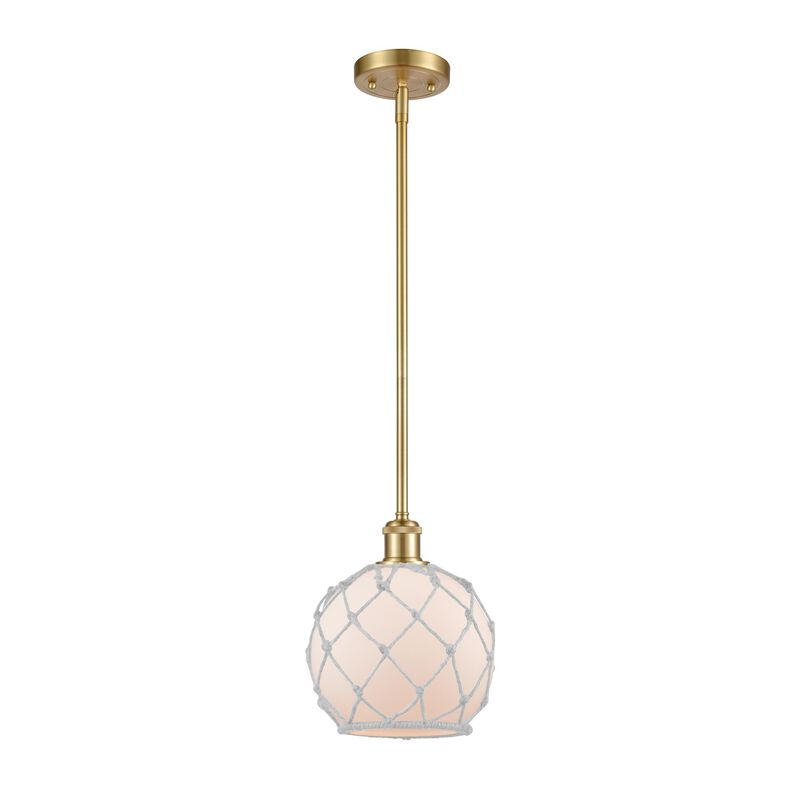 Innovations Lighting Bruno Marashlian Farmhouse Rope 8 Inch Mini Pendant
