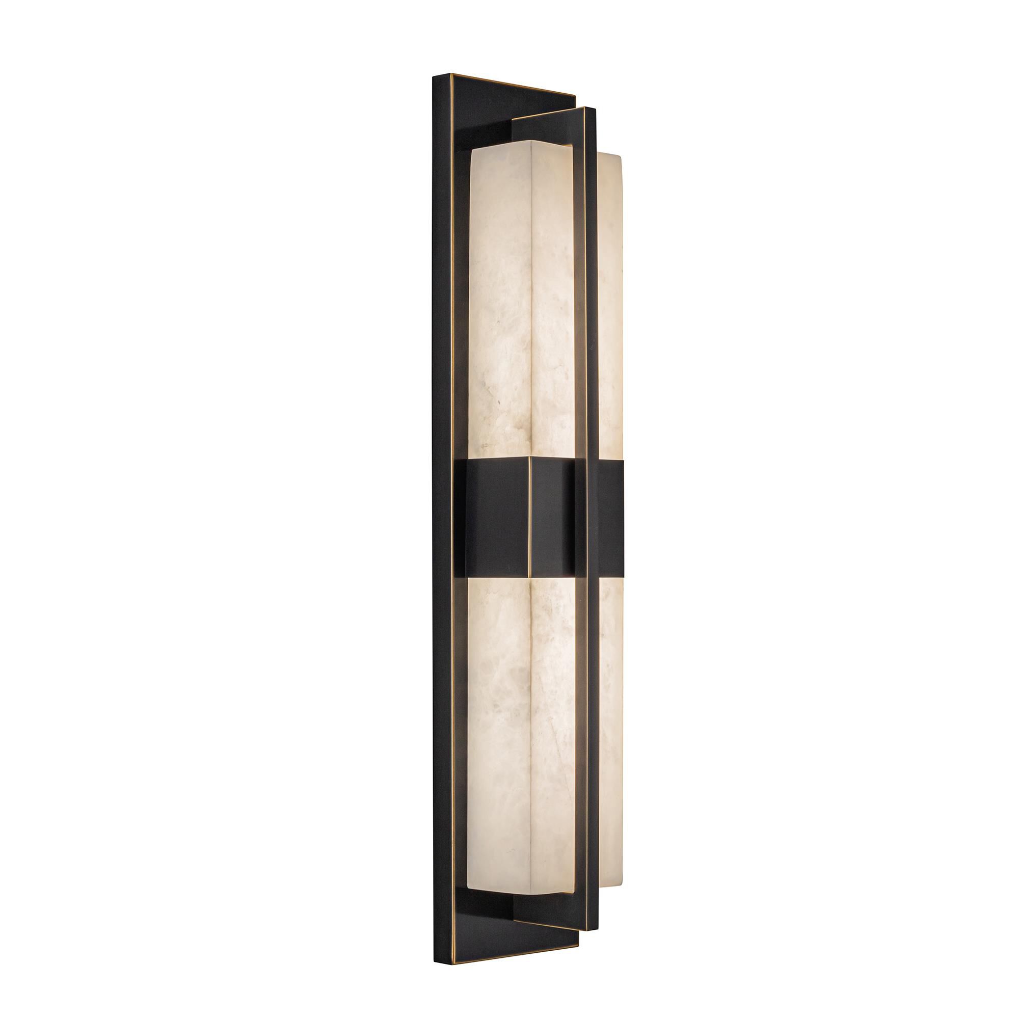 Shown in Bronze finish and Marble shade