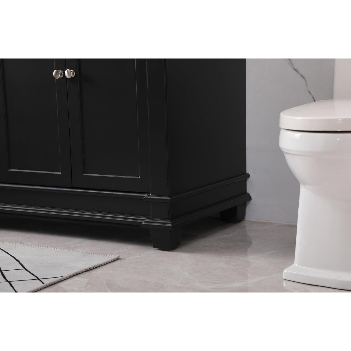 Shown in Black finish