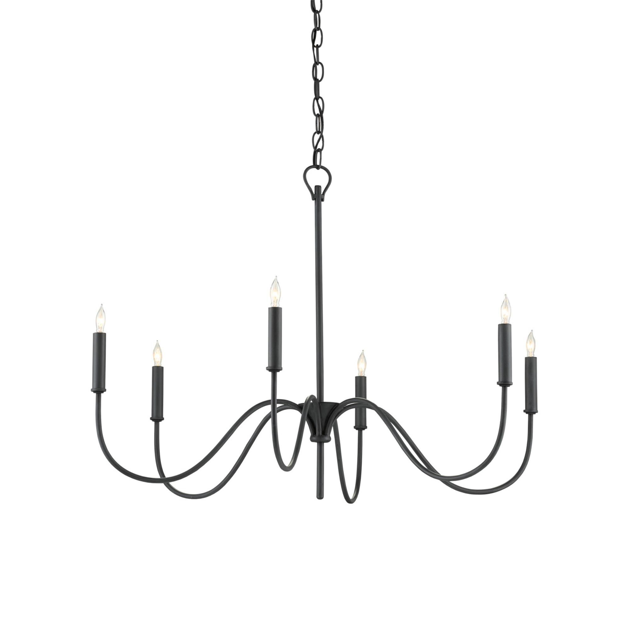 Tirrell 6 Light Chandelier,