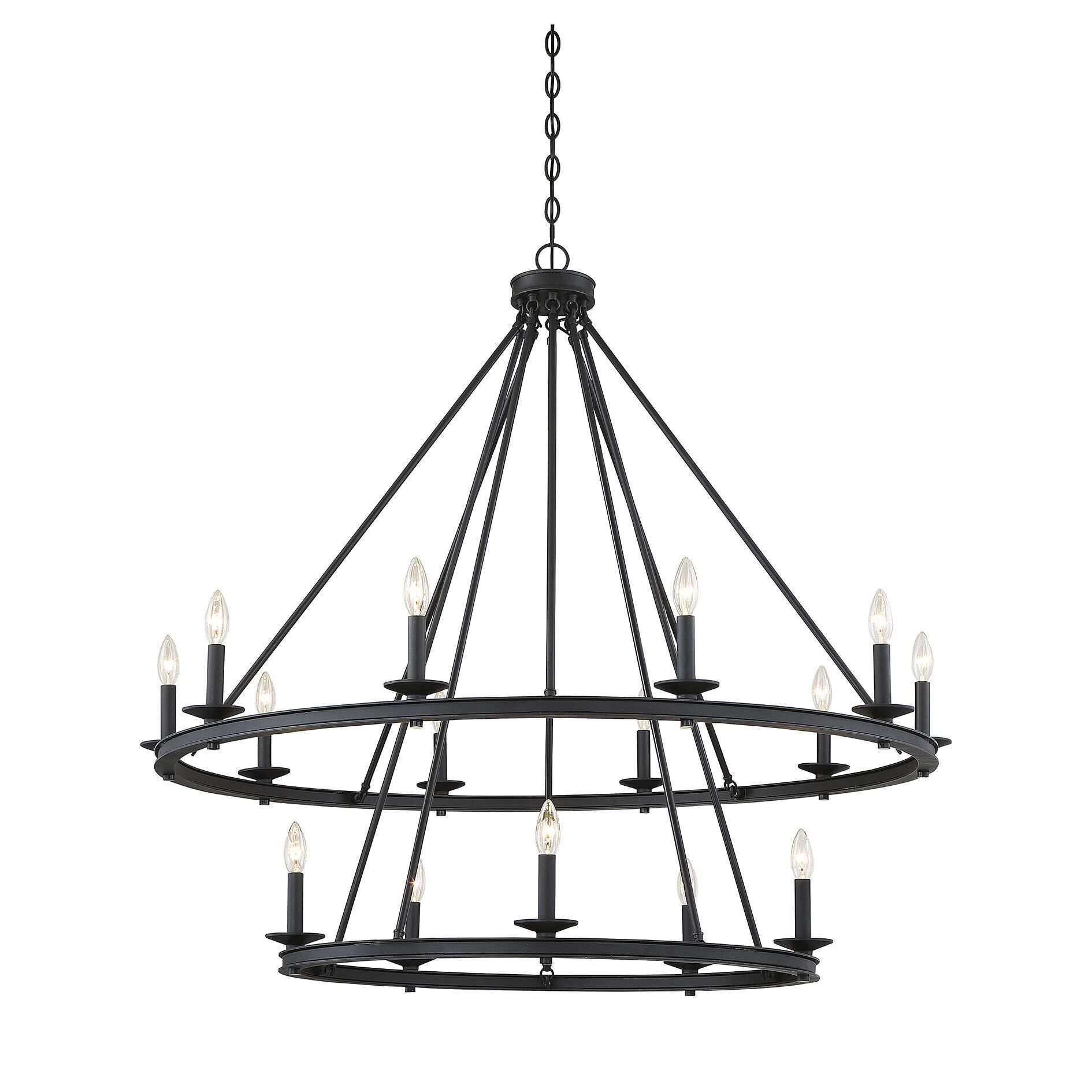 Middleton 45 Inch 15 Light Chandelier by Savoy House