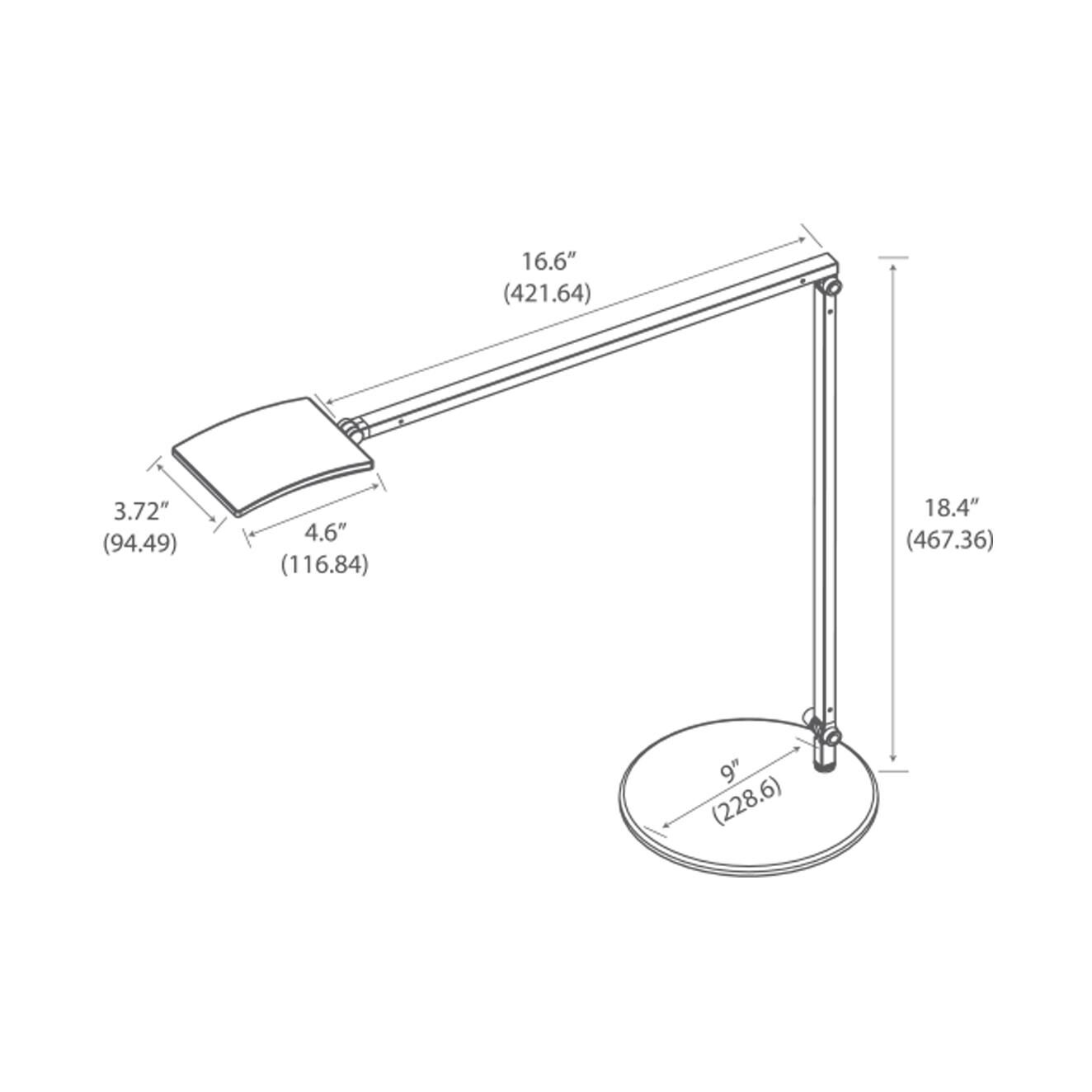 Peter Ng Mosso 21 Inch Desk Lamp by Koncept