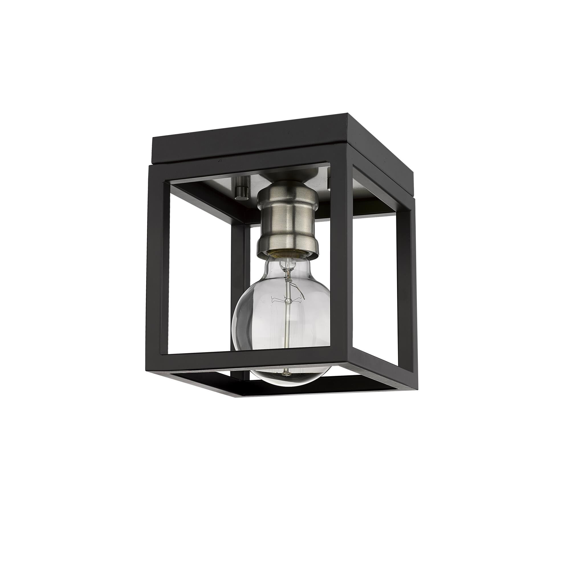Kube 6 Inch 1 Light Flush Mount by Z-Lite