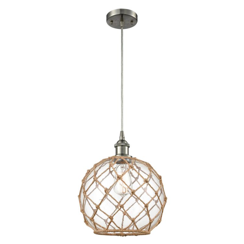 Innovations Lighting Bruno Marashlian Farmhouse Rope 10 Inch Mini Pendant